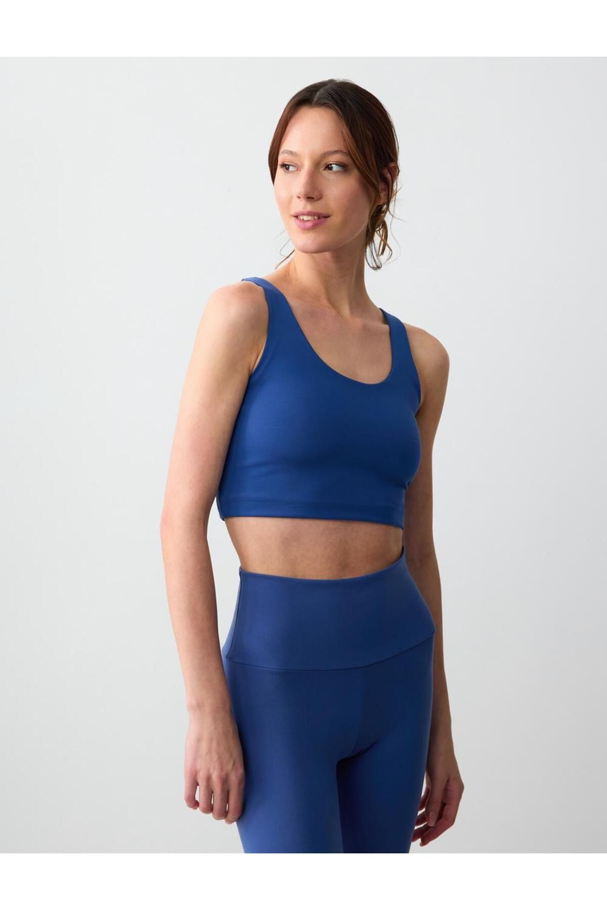 Jimmy Key-Blue Slim Fit U-Neck Knitted Bralets 4