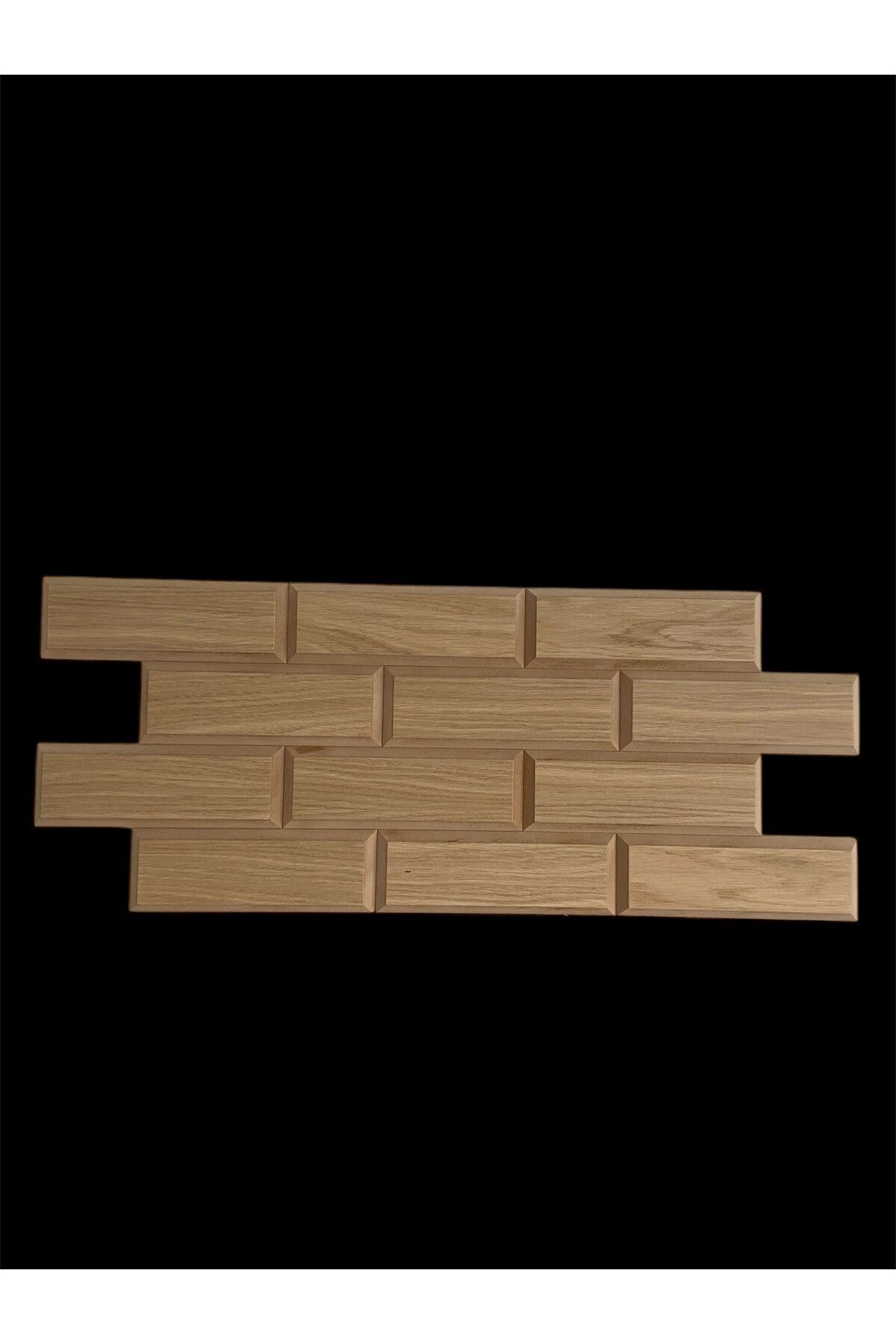 ARCTİK CONCEPT AHŞAP DEKORATİF MDF TUĞLA (12 ADET 0.8X 0.23 CM)