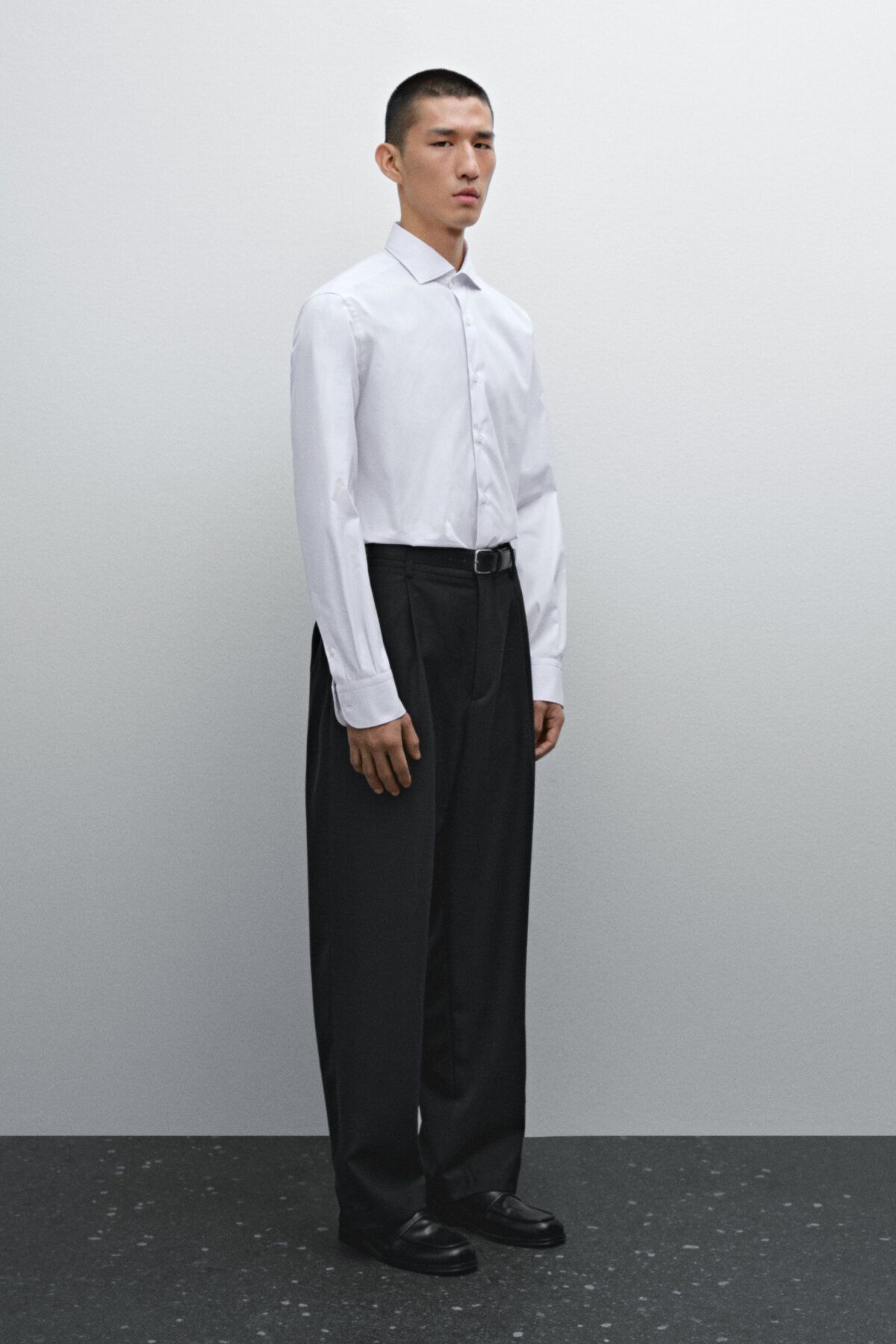 پیراهن راه راه 100% نخی Massimo Dutti