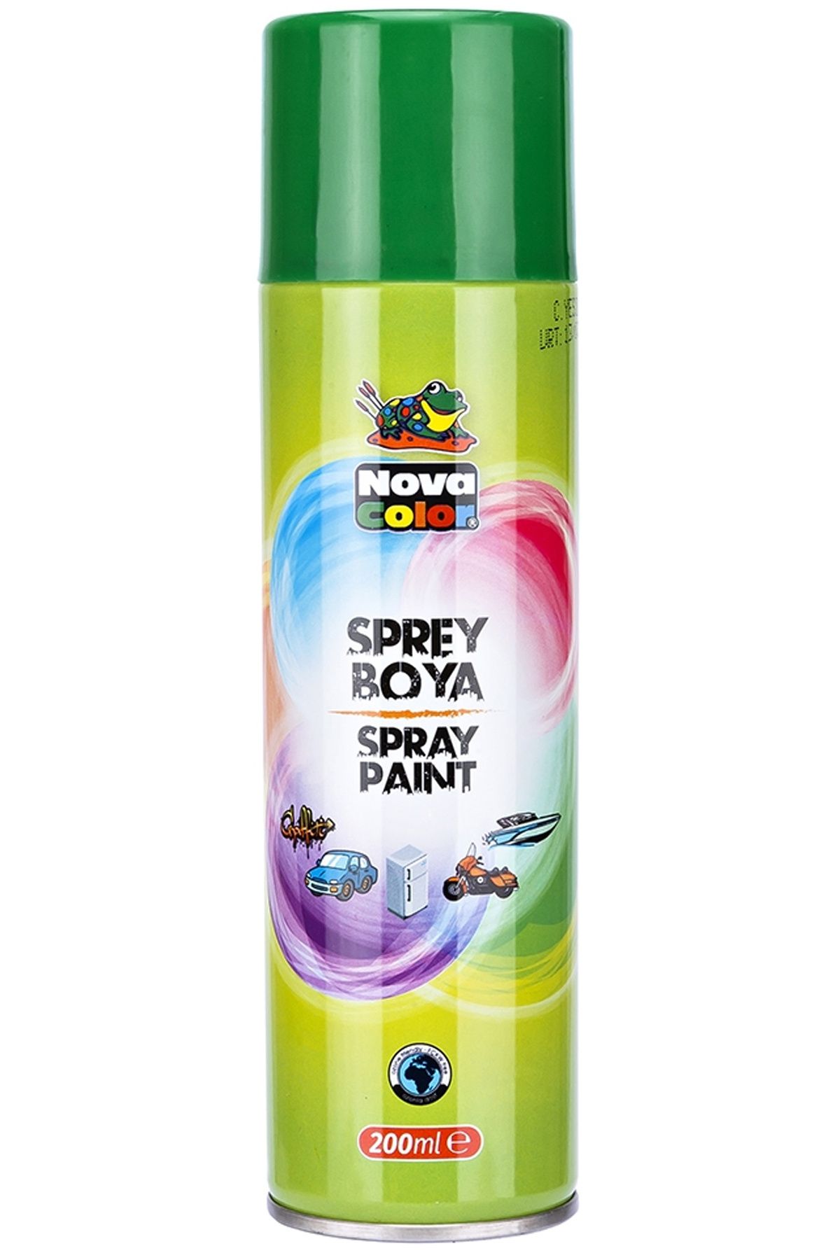 MELFSHOP Nova Color Sprey Boya 200 Ml Yeşil