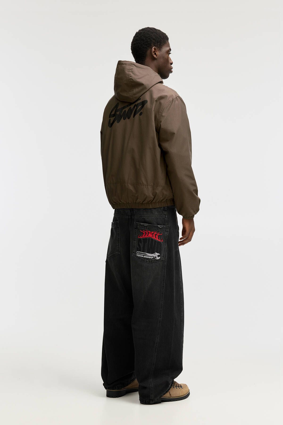 Pull & Bear-STWD hooded raincoat 3