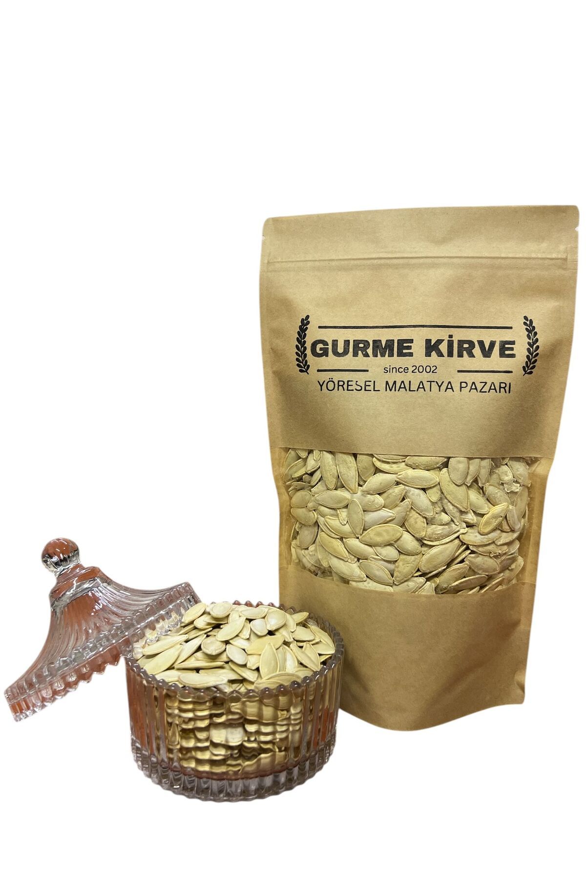 gurmekirve Kabak Çekirdeği Kavrulmuş Tuzsuz 500 GRAM