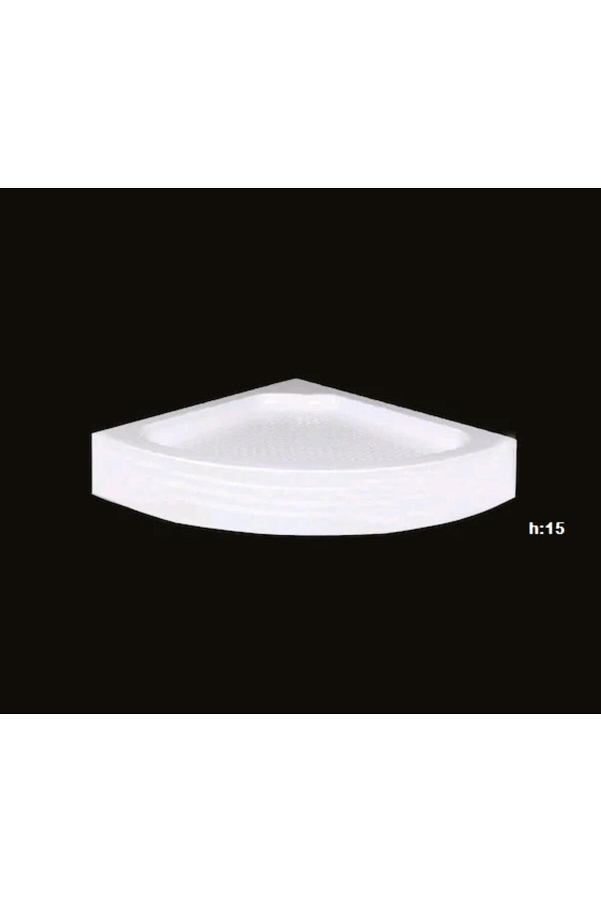 ALİKA BANYO 100x100 OVAL H:15 PANELLİ DUŞ TEKNESİ