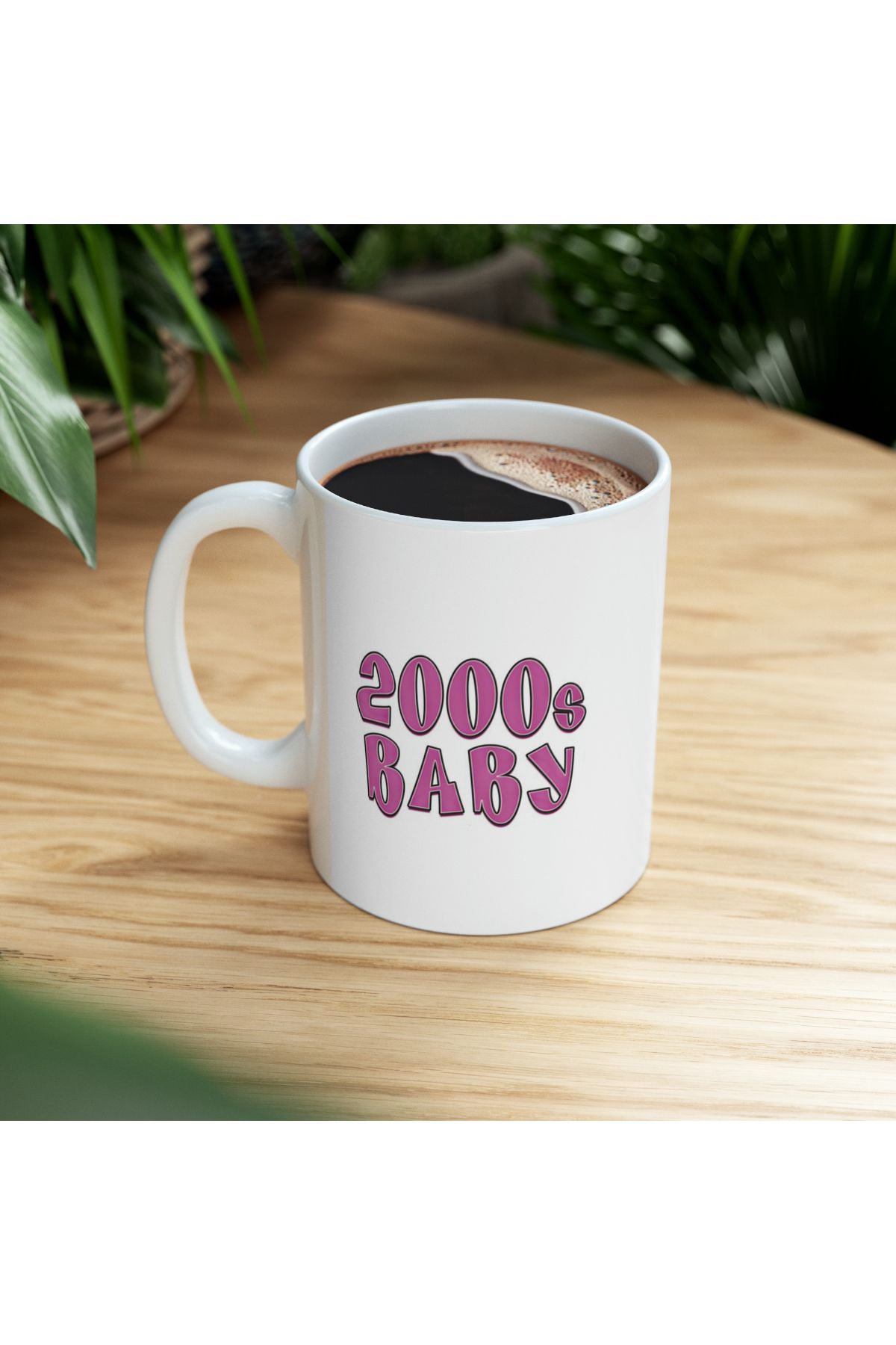 Hilosh 2000's Baby Baskılı Kupa Bardak Kahve Mug