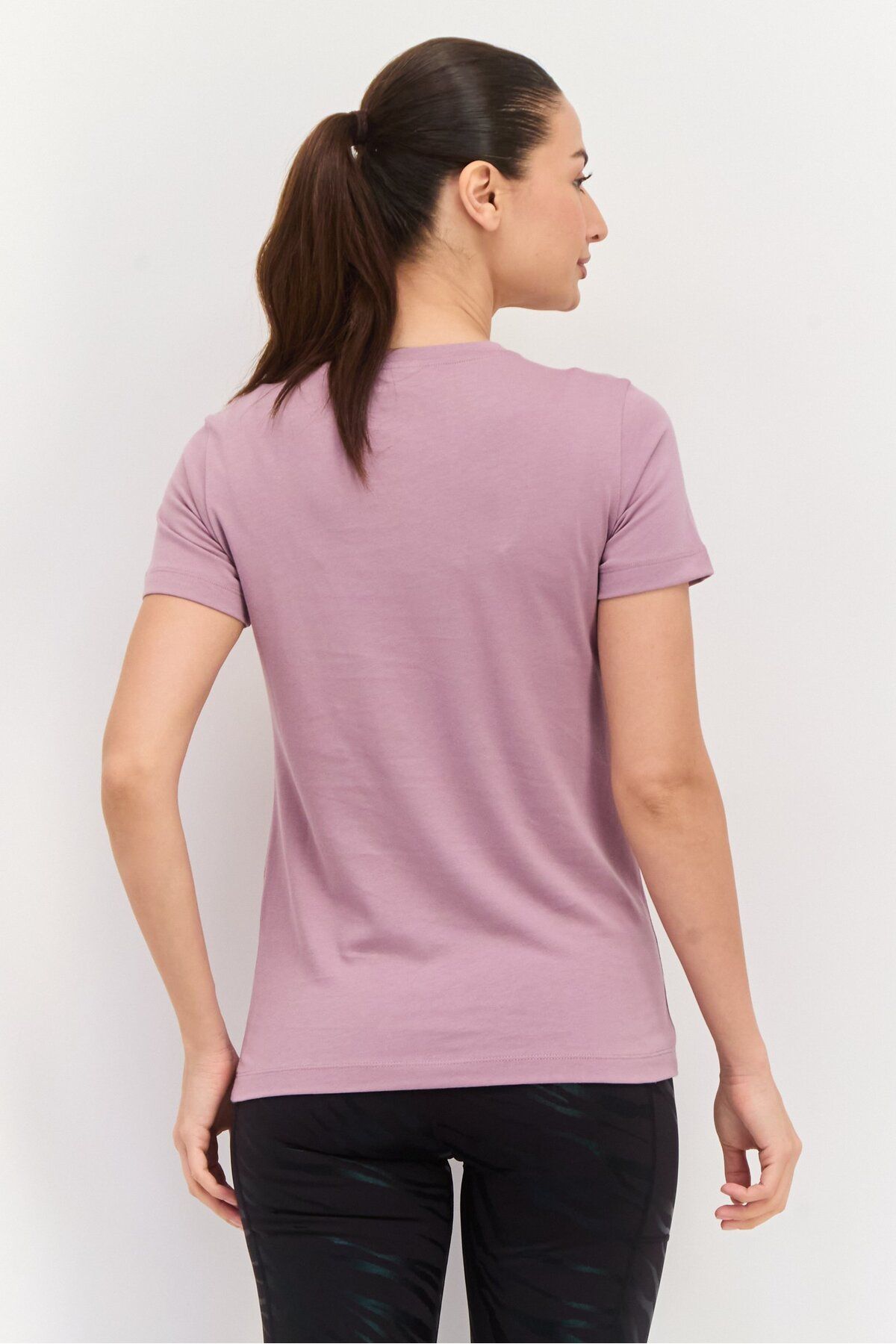 Champion-Women Sportswear Fit Short Sleeves Outdoor Top, Mauve 3