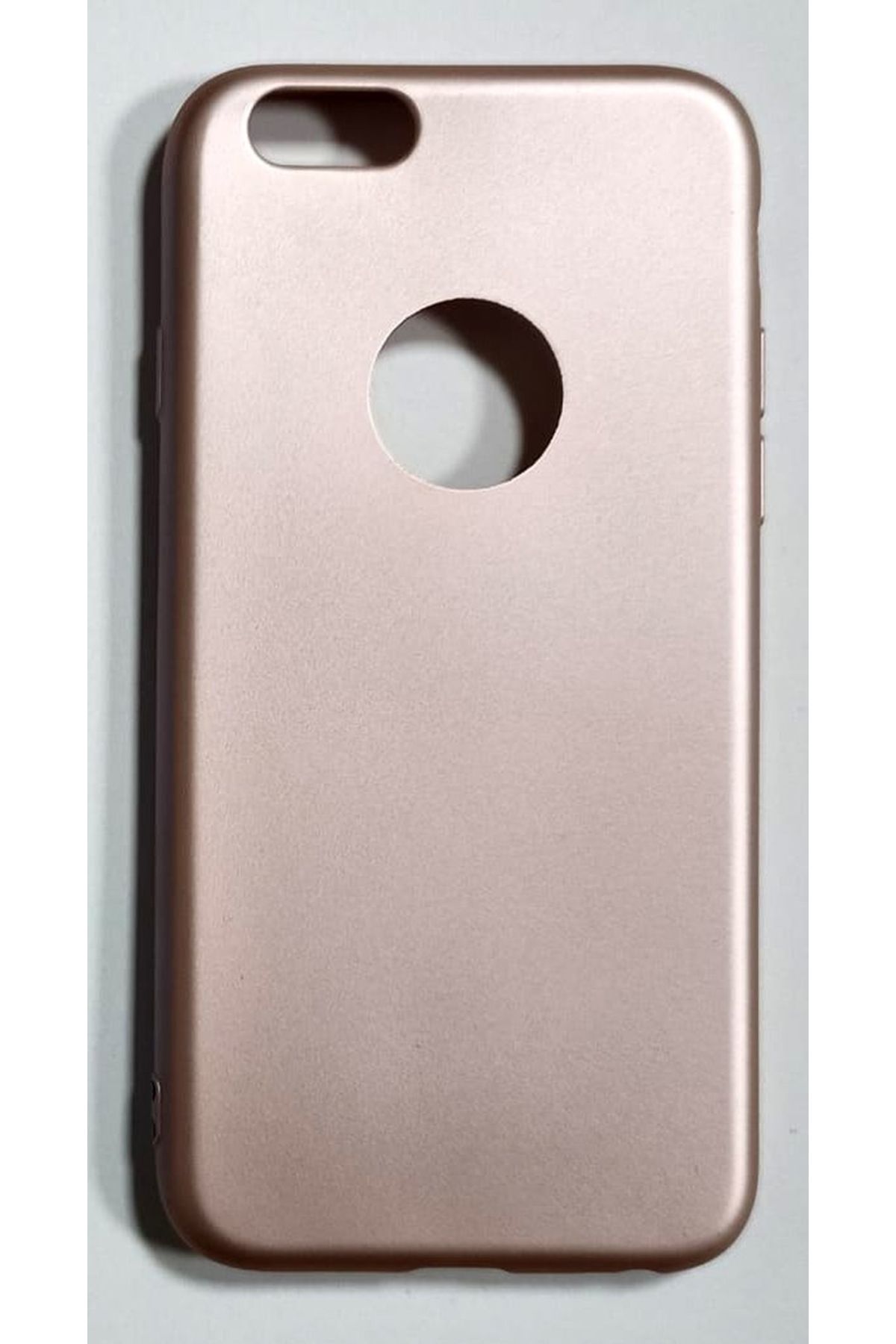 ERKAN iphone 6/6s Uyumlu Slikon Kılıf Yumuşak Rose Gold