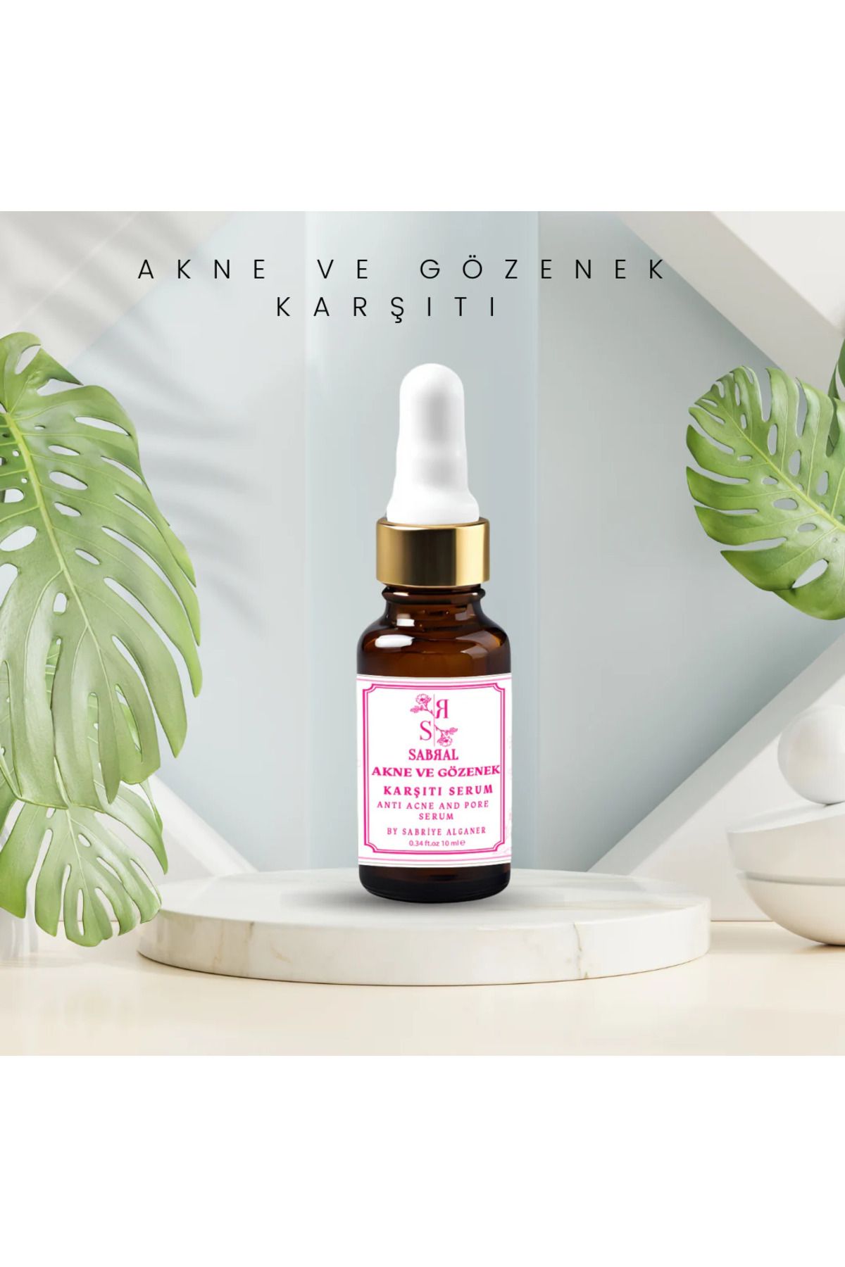 SABRAL VE GÖZENEK KARŞITI SERUM (akne serum)