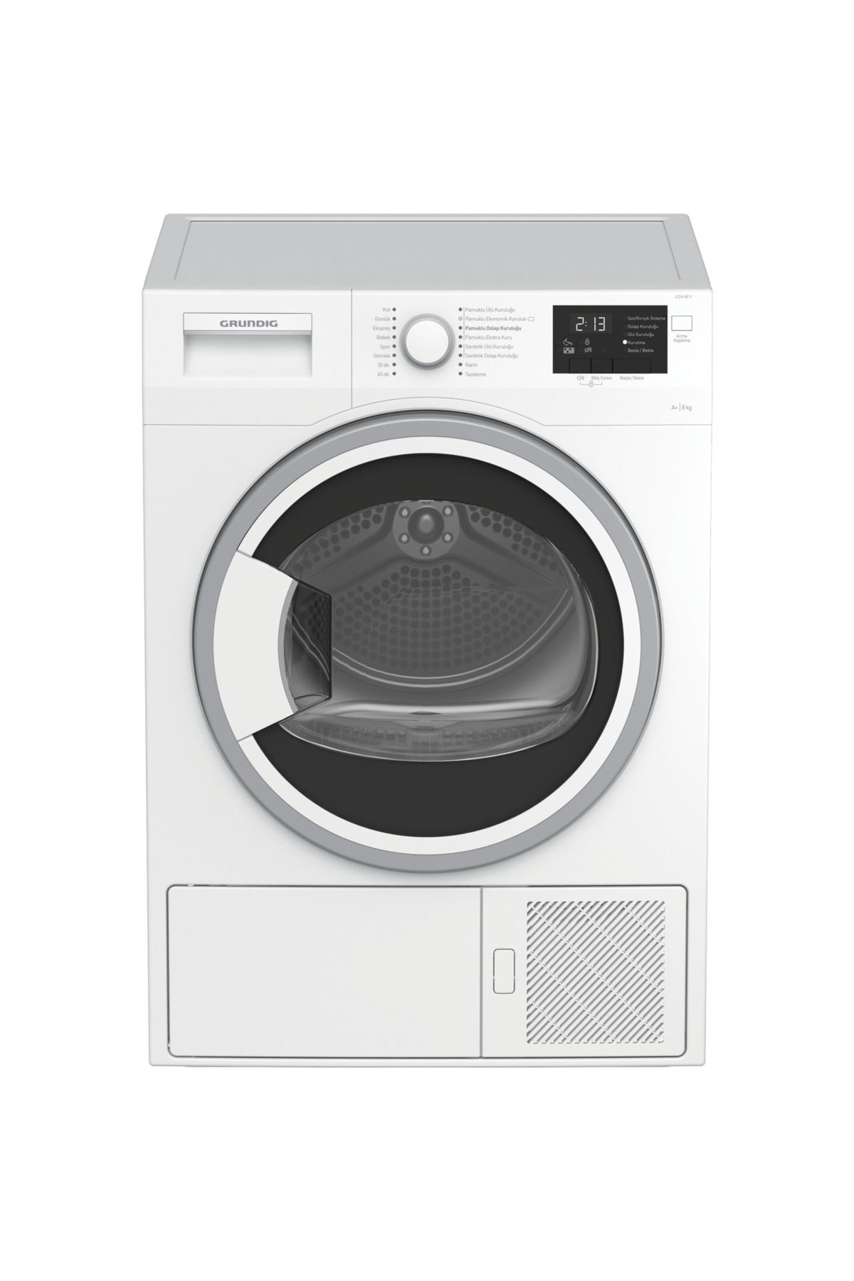 Grundig REV GDH 80 TUR B1 8Kg Kurutma Makinesi ( 2 Yıl Garantili Yeniden Değerlendirilmiş Ürün )