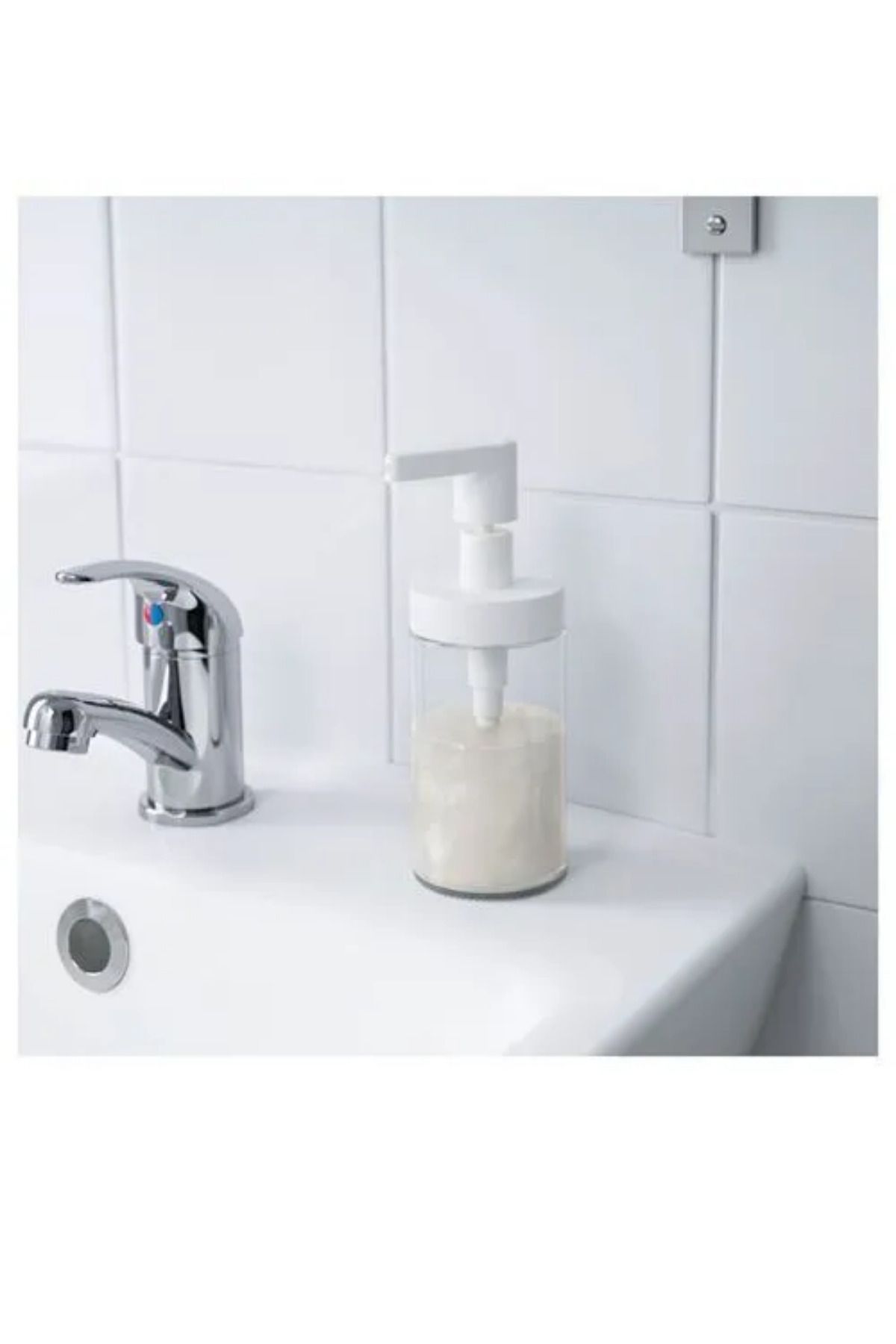 IKEA-Produs premium Calitate bună Rafinat Practic Durabil Ușor Simplu Design elegant 200 ml Dozator de săpun lichid TACKAN 2