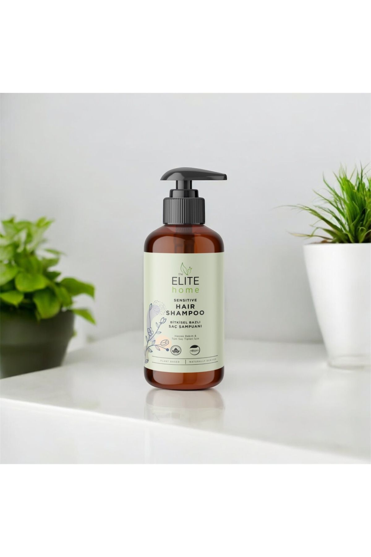 The Elite Home-Herbal and Vegan Certified Hair Shampoo 400 ml 1