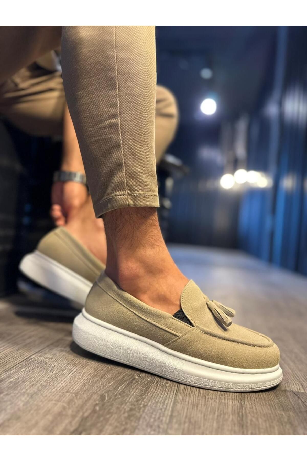 Knack-818 Model Daily Mink Suede Αθλητικά Παπούτσια 4
