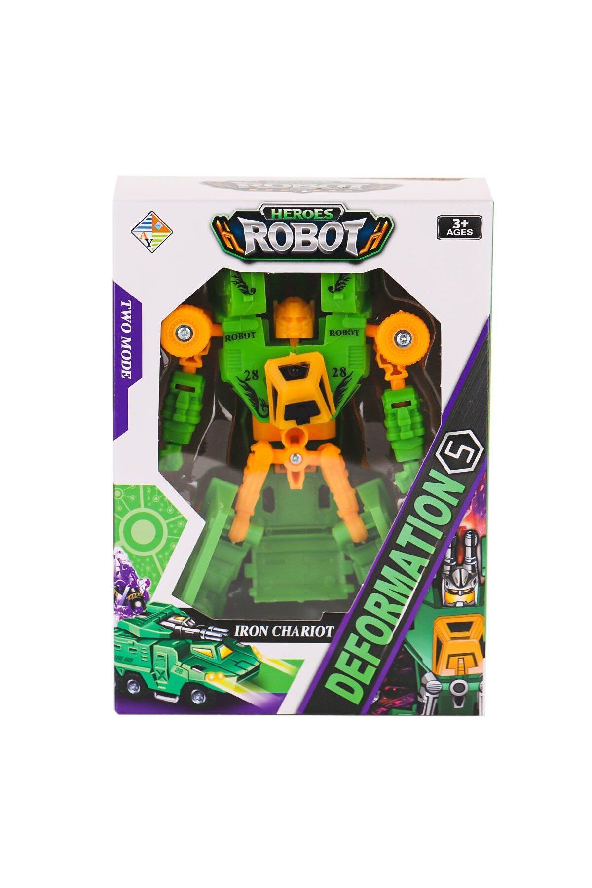 NillyToys HY-7788 Dönüşebilen Küçük Robot Olan Araba -Birliktoys