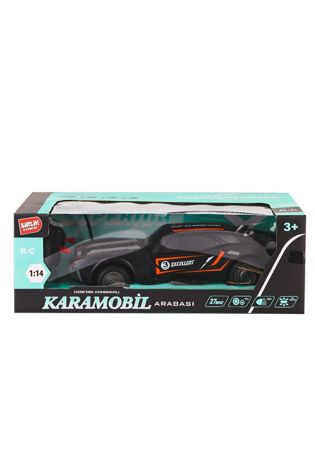 NillyToys YQ010A  Kumandalı Class Yarasa Araba 1:14 -Birliktoys