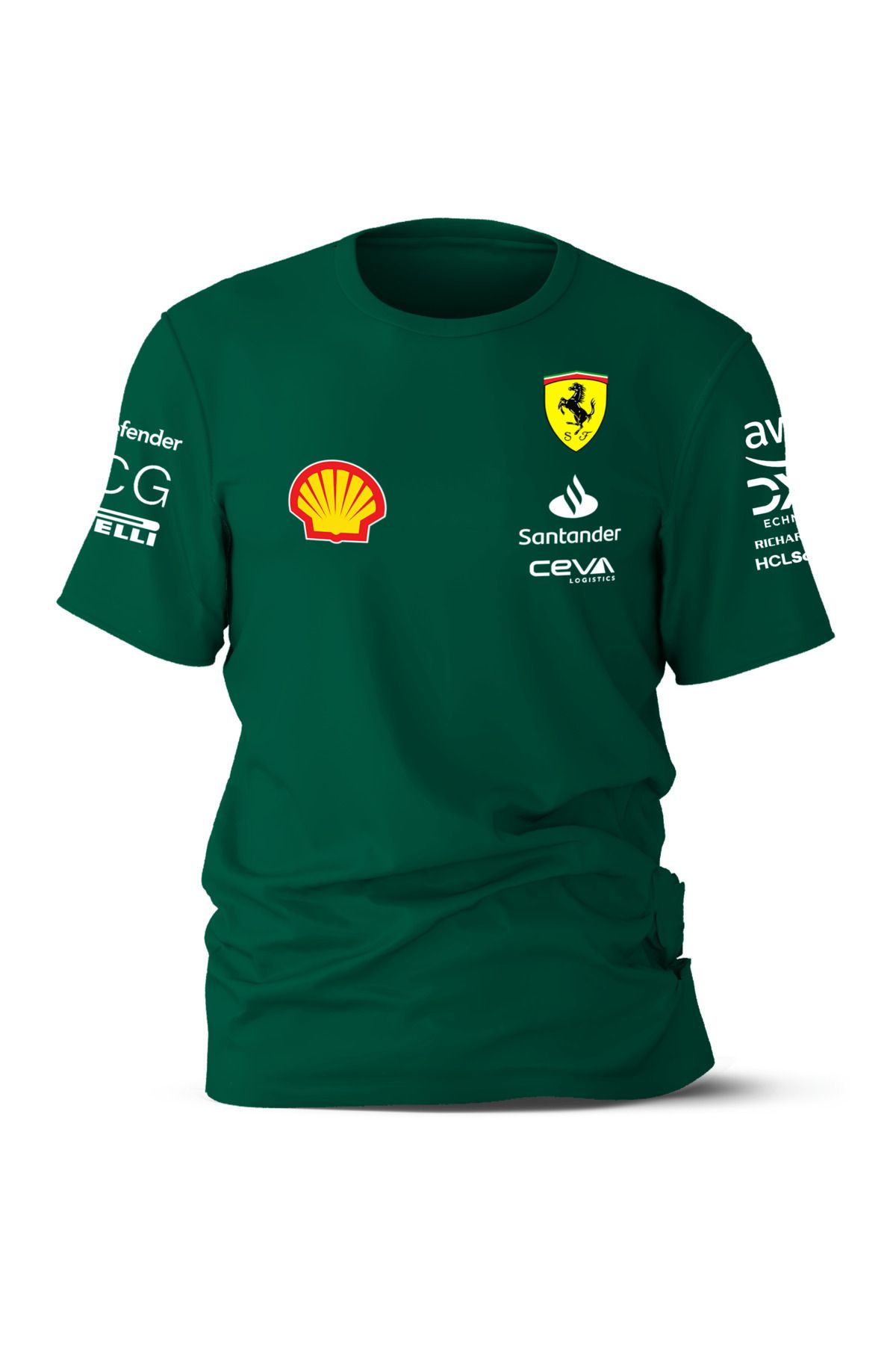 FULL TOLERANCE Scuderia F1 takım Unisex T-shirt