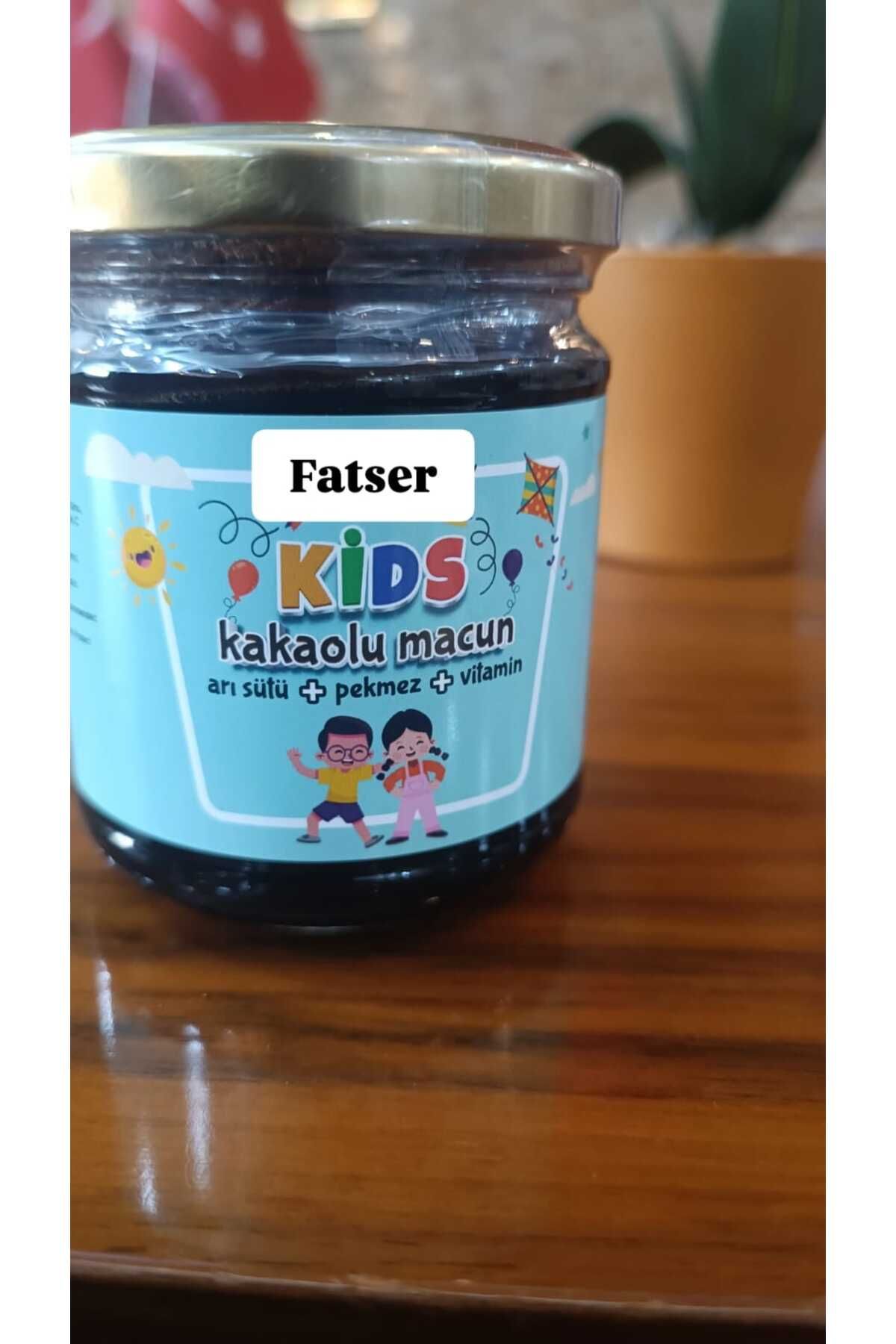 Fatser Çocuklar Için ,kakaolu Pekmez,arı Sütü ,bal Ve Vitamin,iştah Açıcı ,cocuk gelişticı Organik Macun