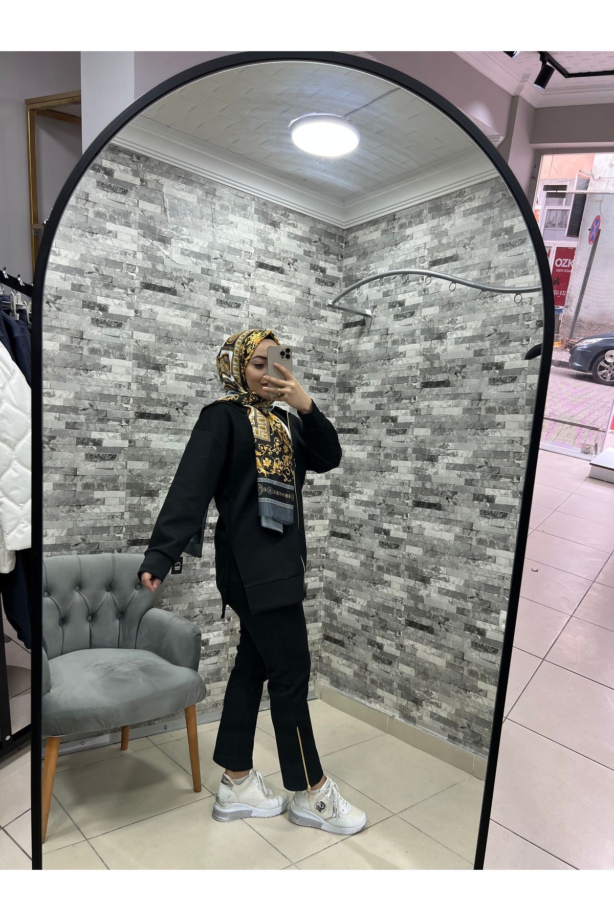 Butik Fermuar Detayli 2 Li̇ Takim