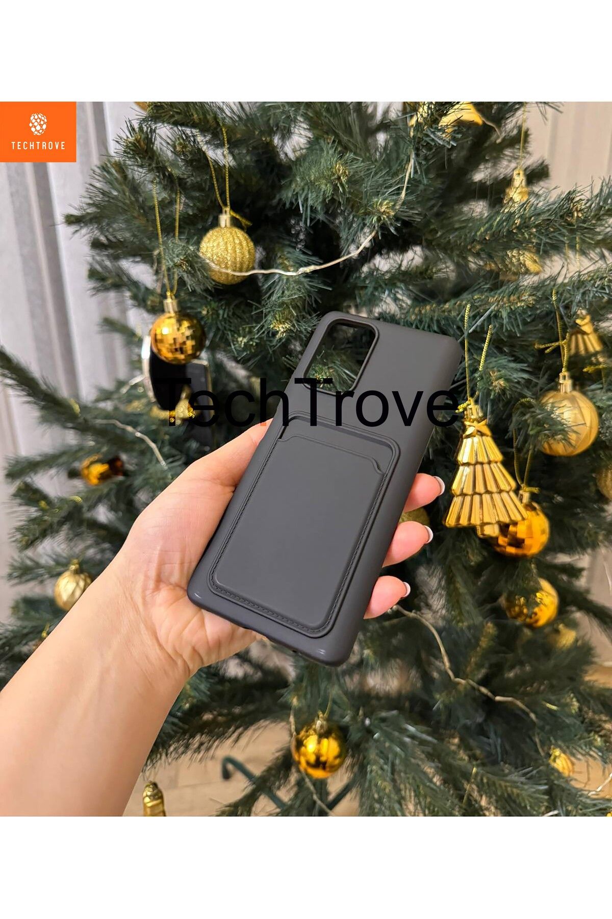 TechTrove Xiaomi Redmi Note 10 Pro Kılıf Kart Bölmeli Pofuduk Silikon Kapak