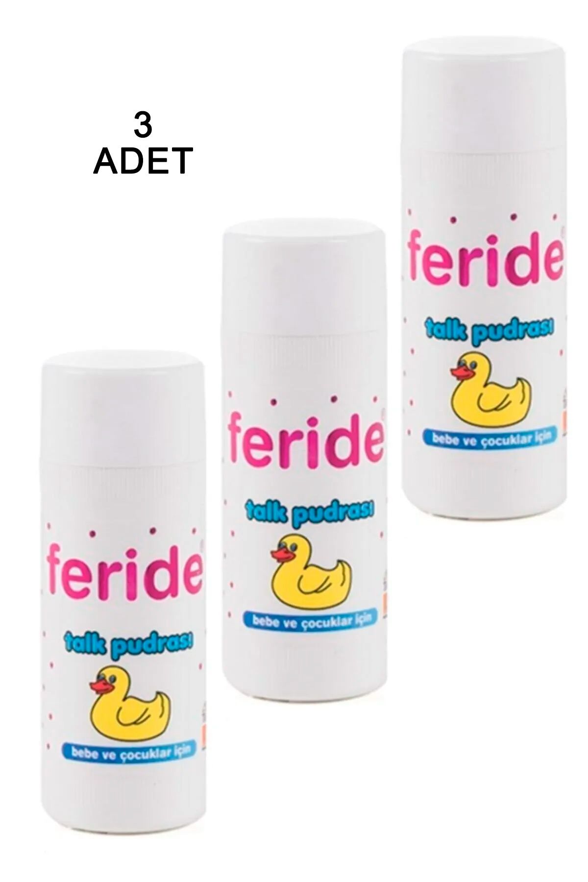 Royaleks Feride Serpme Talk Pudrası 75 Gr. 3 Adet