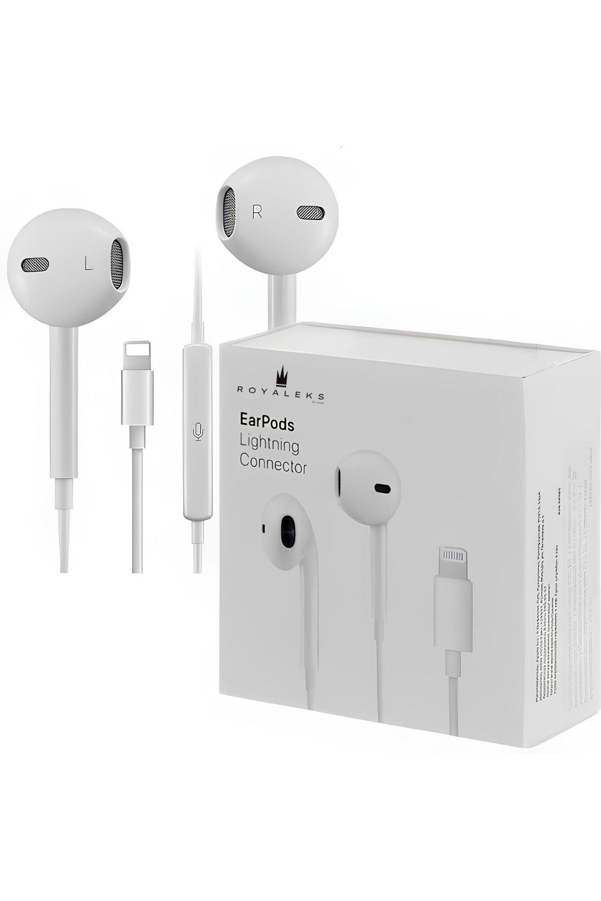 Astra Market İphone Earpods Lightning Konnektörlü Kablolu Mikrofonlu Kulakiçi Kulaklık