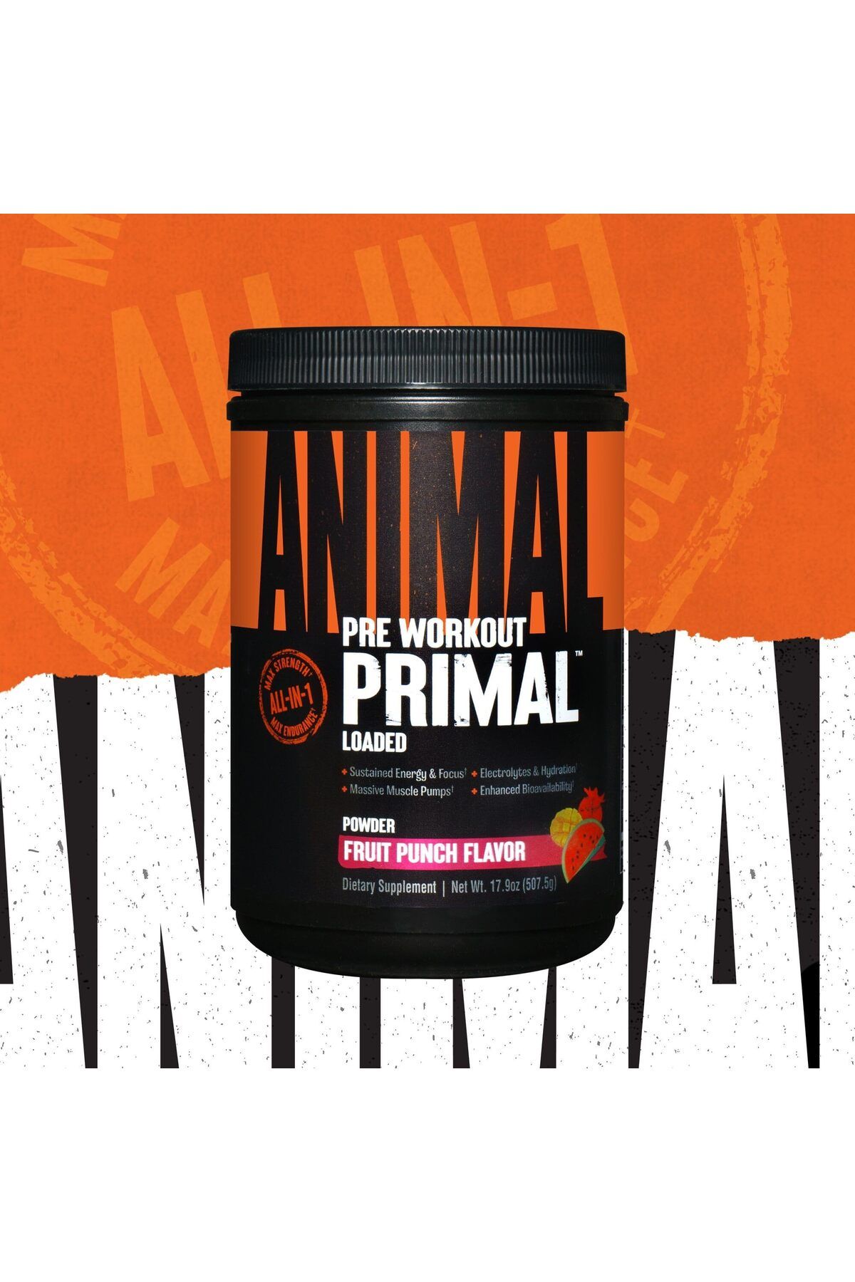 Universal Animal Primal PreWorkout 507.5 Gr - 50 servis