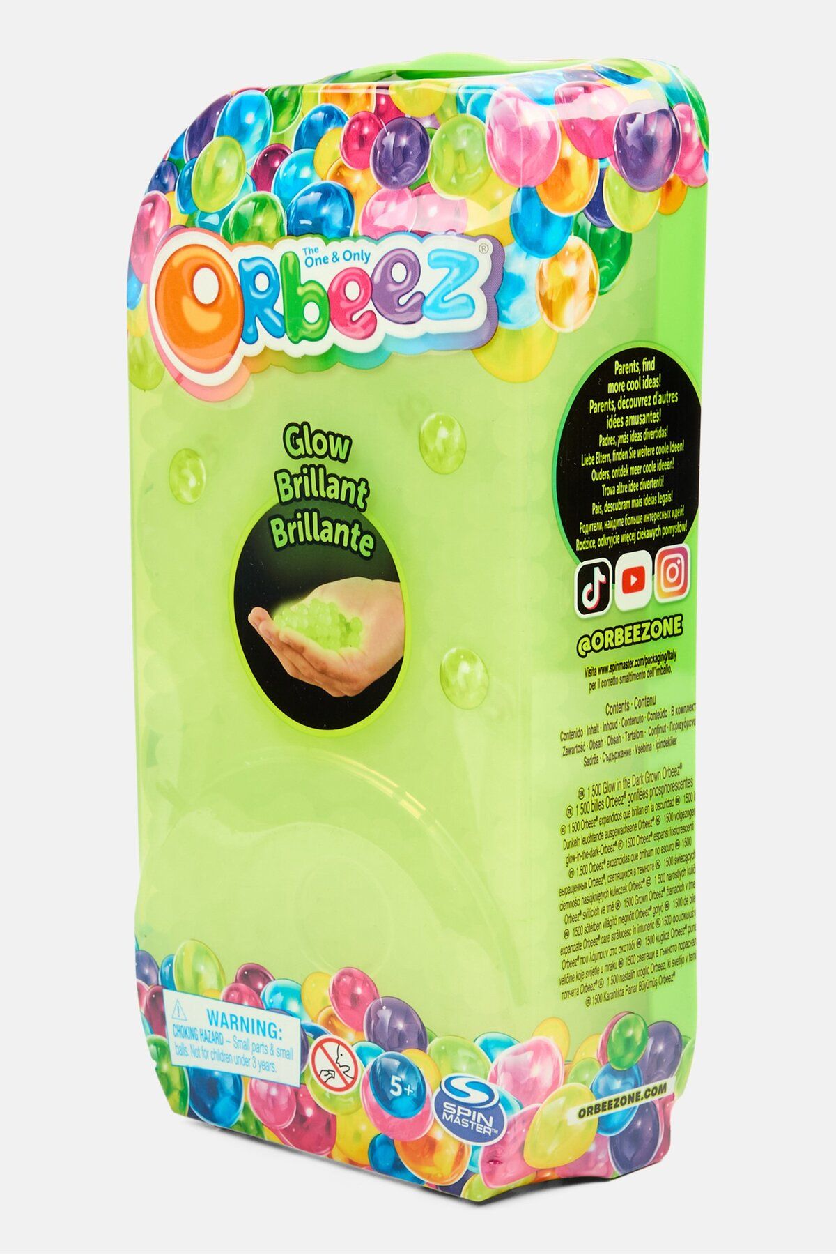 Orbeez-Glow Brillant Brilliante in the Dark, Green 2