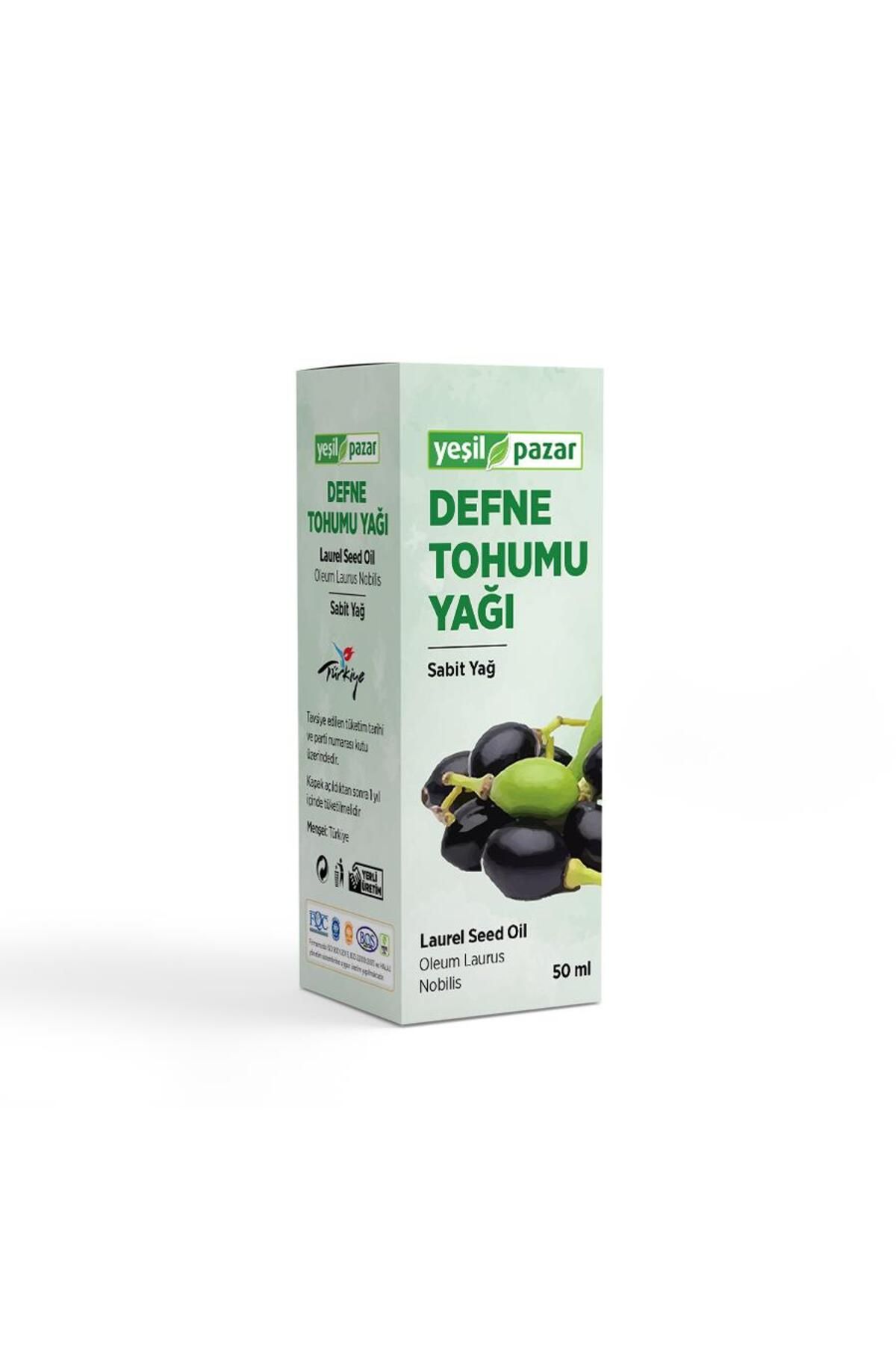 Yeşil Pazar Defne Tohumu Yağı 50 ML