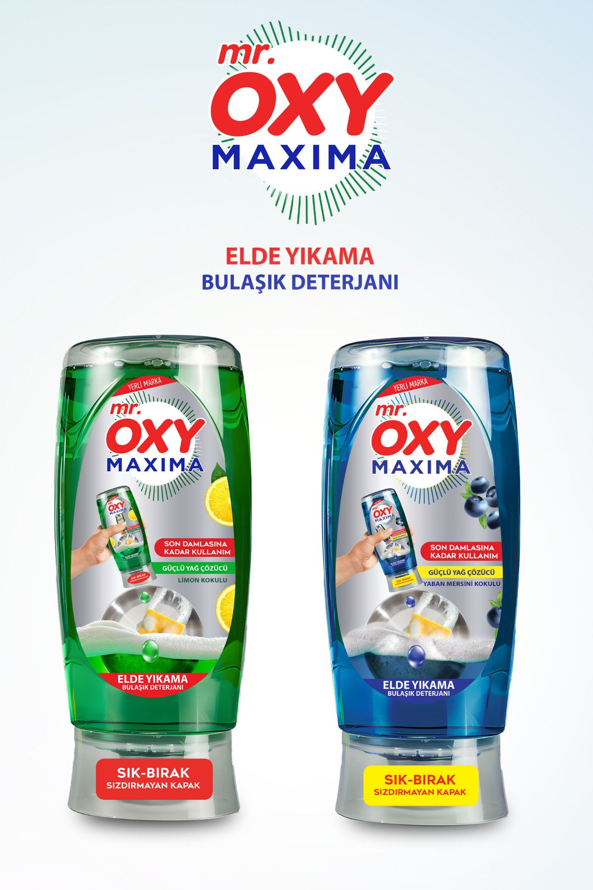 MR.OXY Mr. Oxy Maxima Elde Bulaşık Deterjanı 2x500 ML