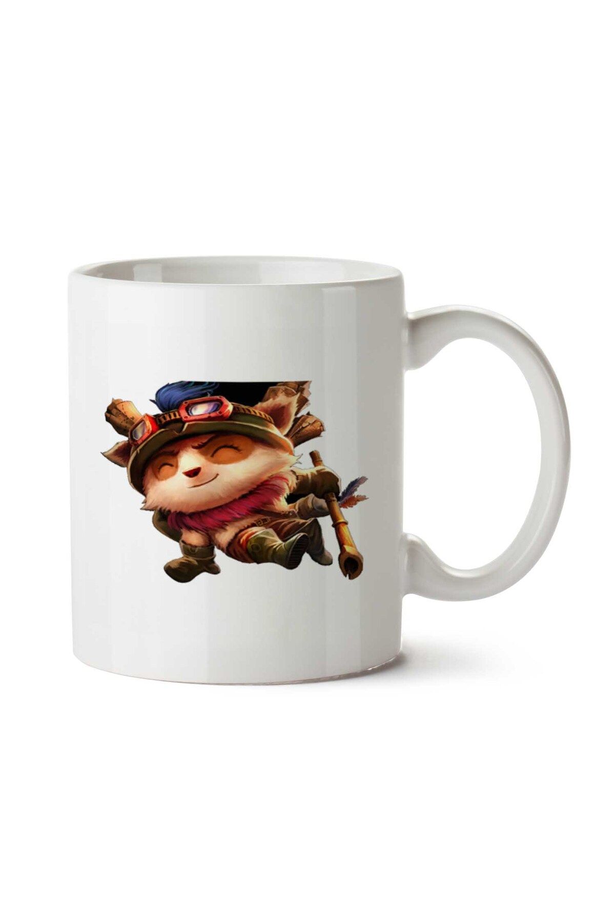 ART HEDİYE Do Teemo League Of Legends (lol) İki Tarafı Baskılı Kupa Bardak