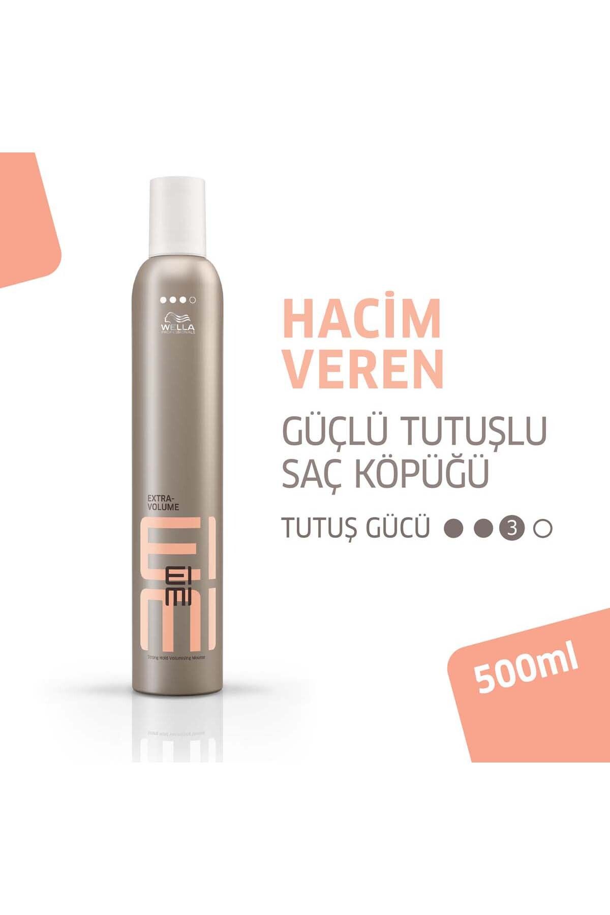 Wella Professionals Eimi Extra Volume Volumizing Ekstra Hacim Veren Saç Köpüğü 500 ml