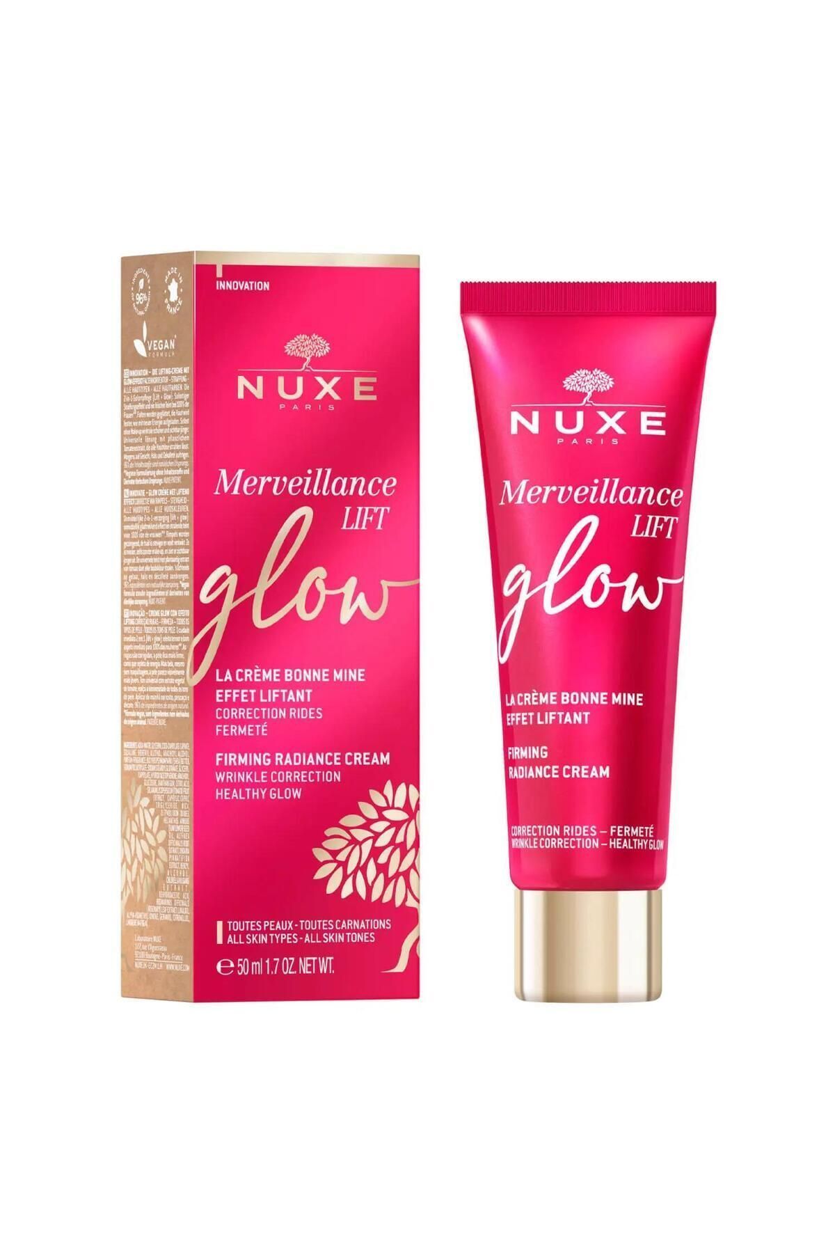 کرم مرطوب کننده Merveillance Lift Glow - Firming Radiance 50 ml Nuxe