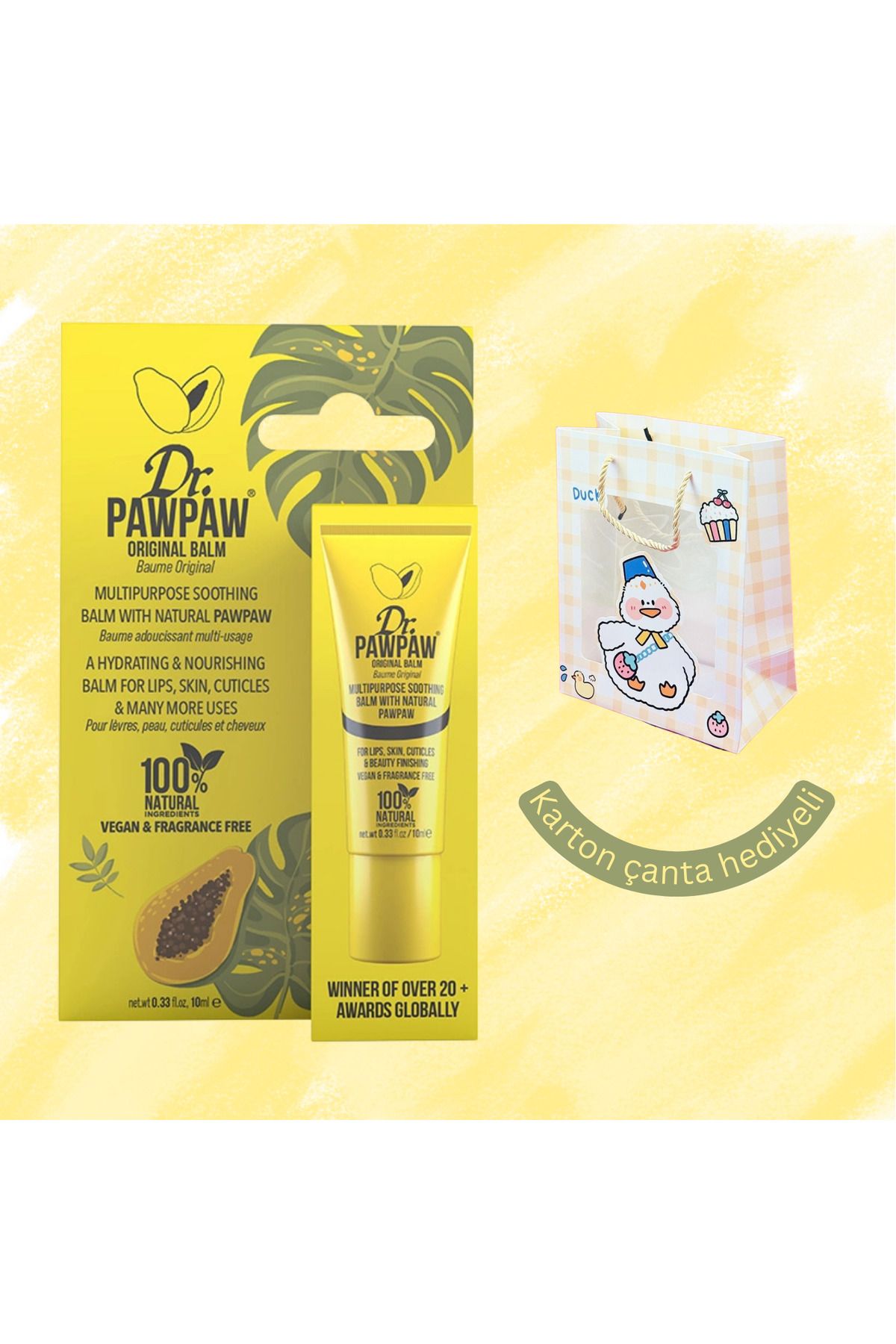 Dr. PAWPAW Original Balm 10 ml Dudak Kremi ve Peelingi