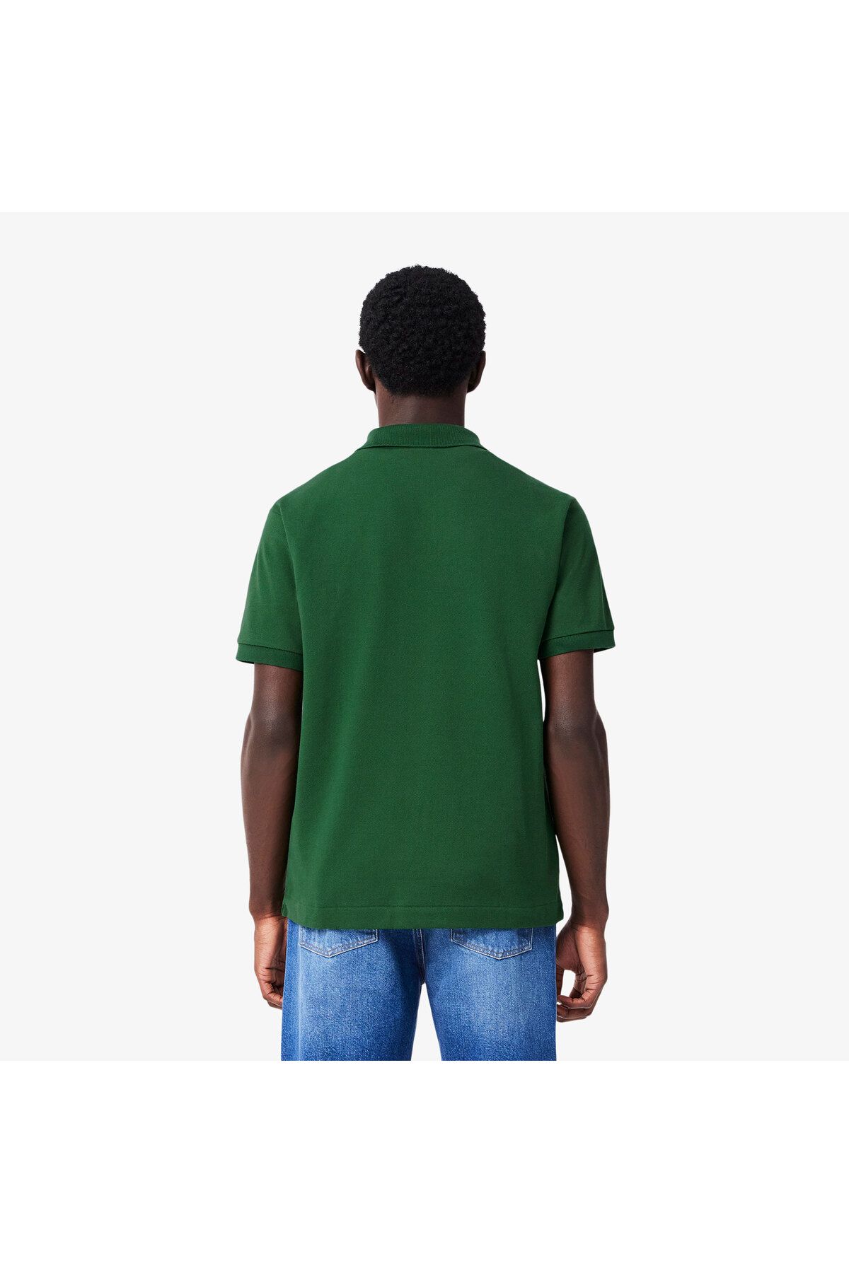 Lacoste-Men's Classic Fit Green Polo - L.12.12 3