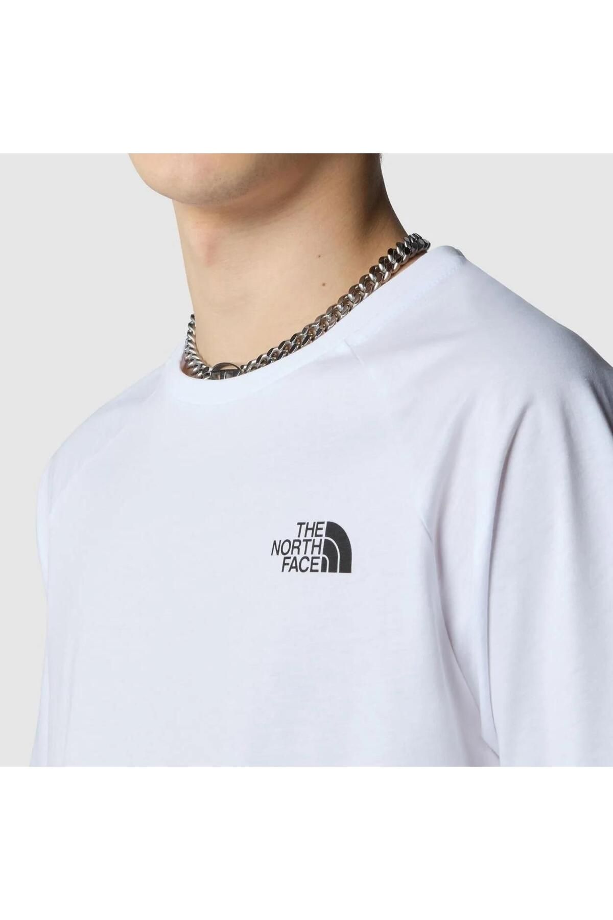 THE NORTH FACE-M S/S NORTH FACES TEE Men's T-Shirt NF0A87NUFN41 White-S 4