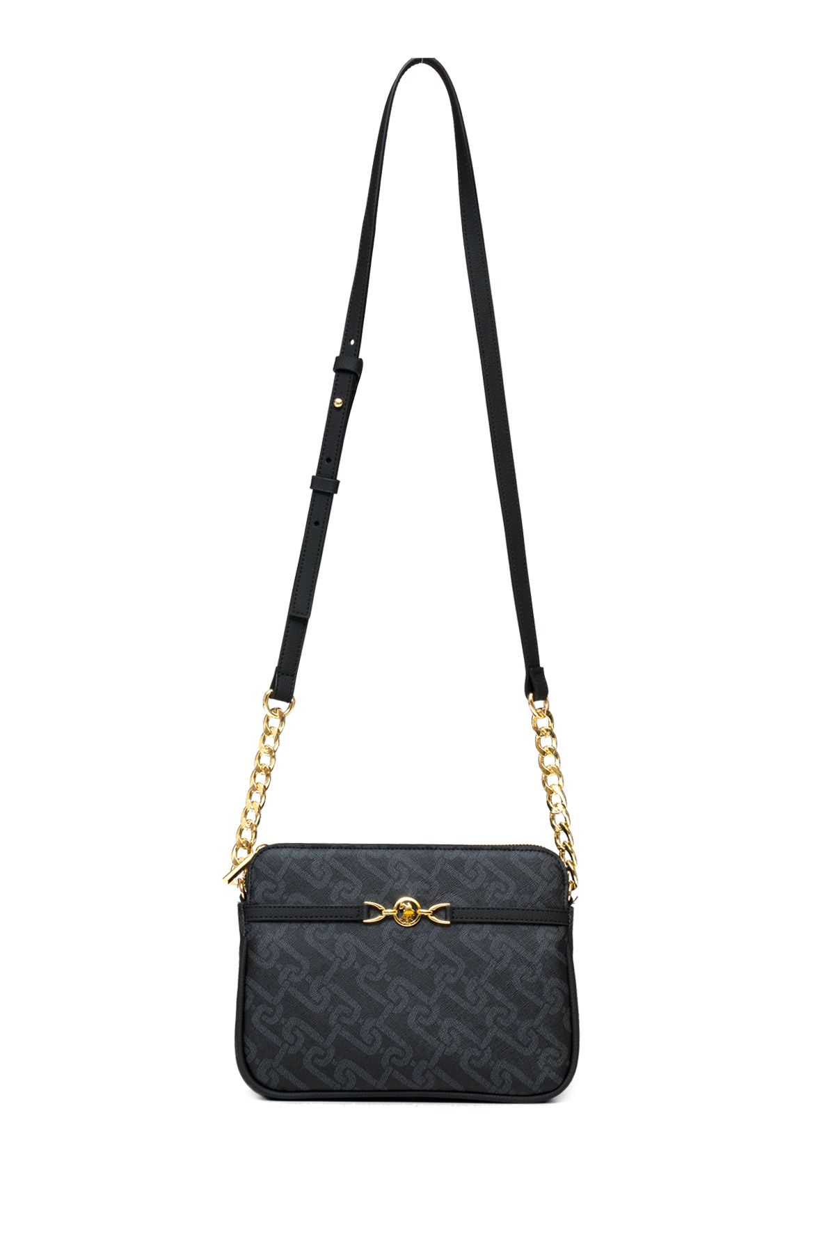 کیف شانه زنانه مشکی Us25109 U.S. Polo Assn.