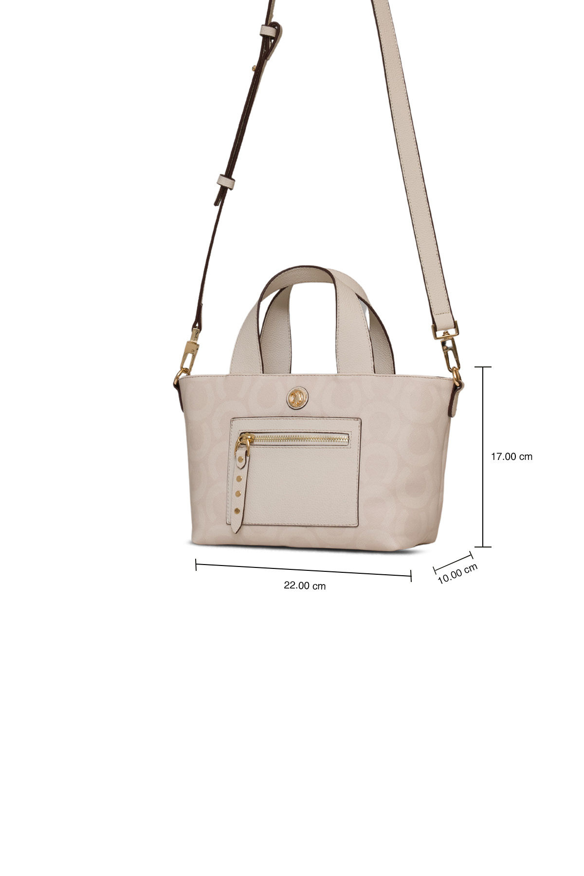 U.S. Polo Assn.-Women's Messenger Bag Ecru - Us25150 8