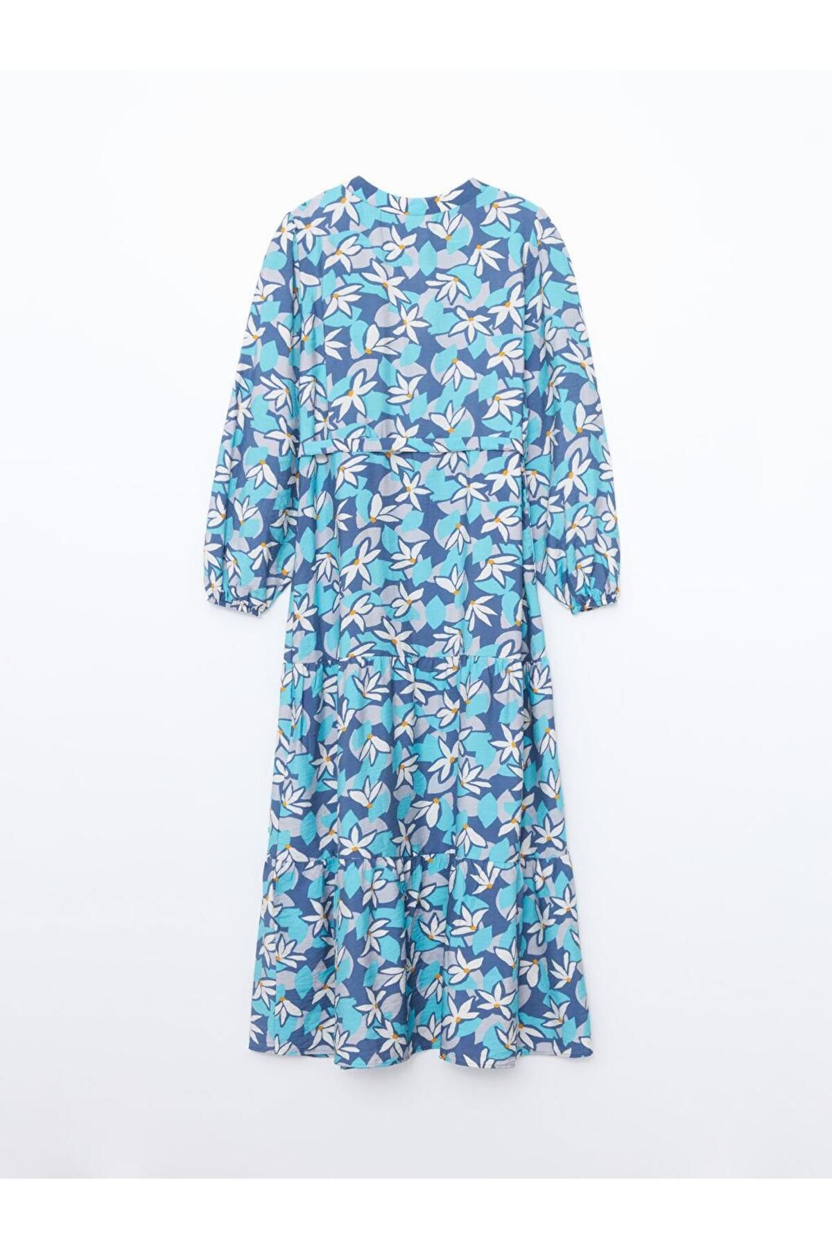 LC Waikiki-Rochie de damă cu model LCW Modest Judge 6