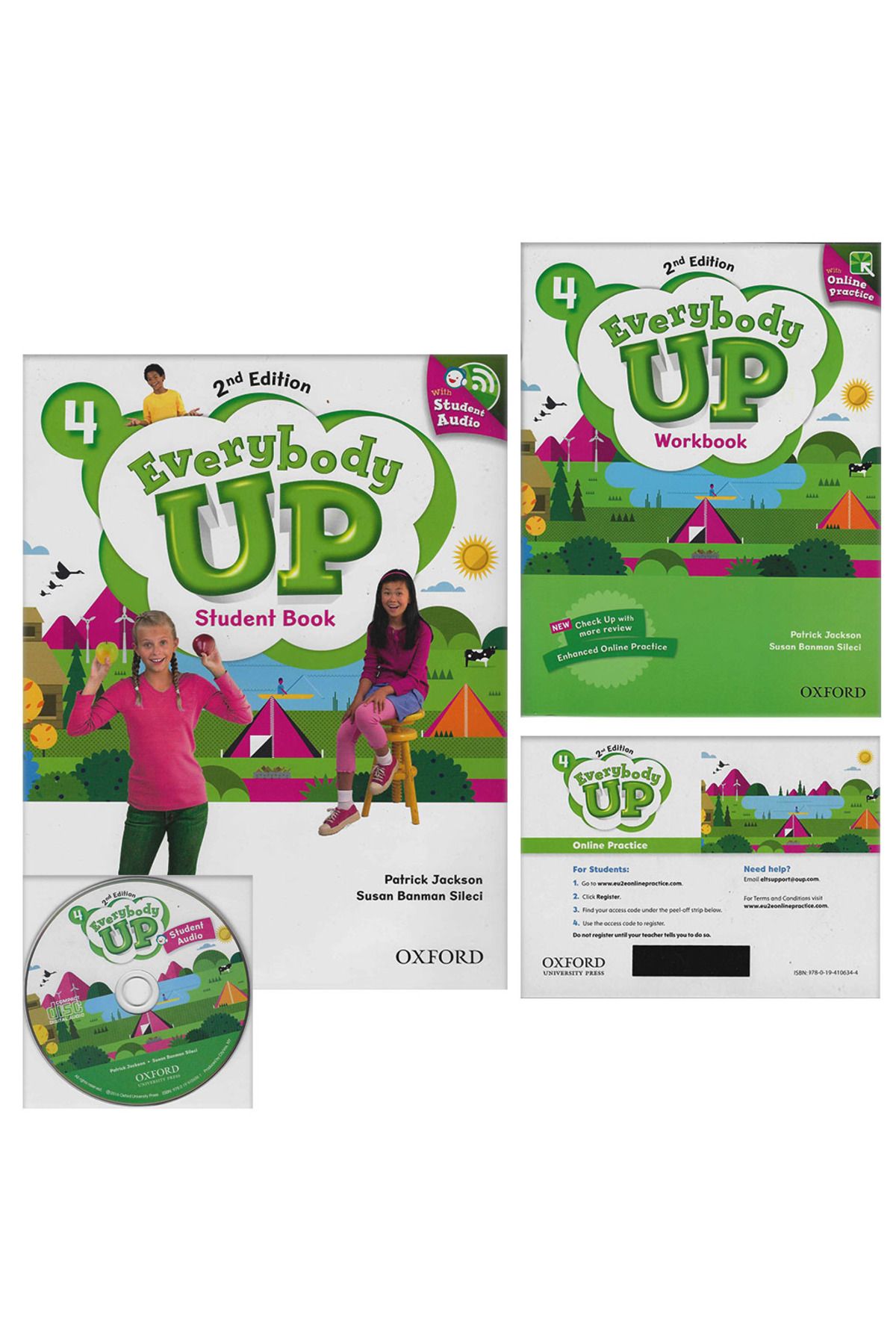 OXFORD UNIVERSITY PRESS Everybody Up 4 (student's Book+workbook+access Code+cd)