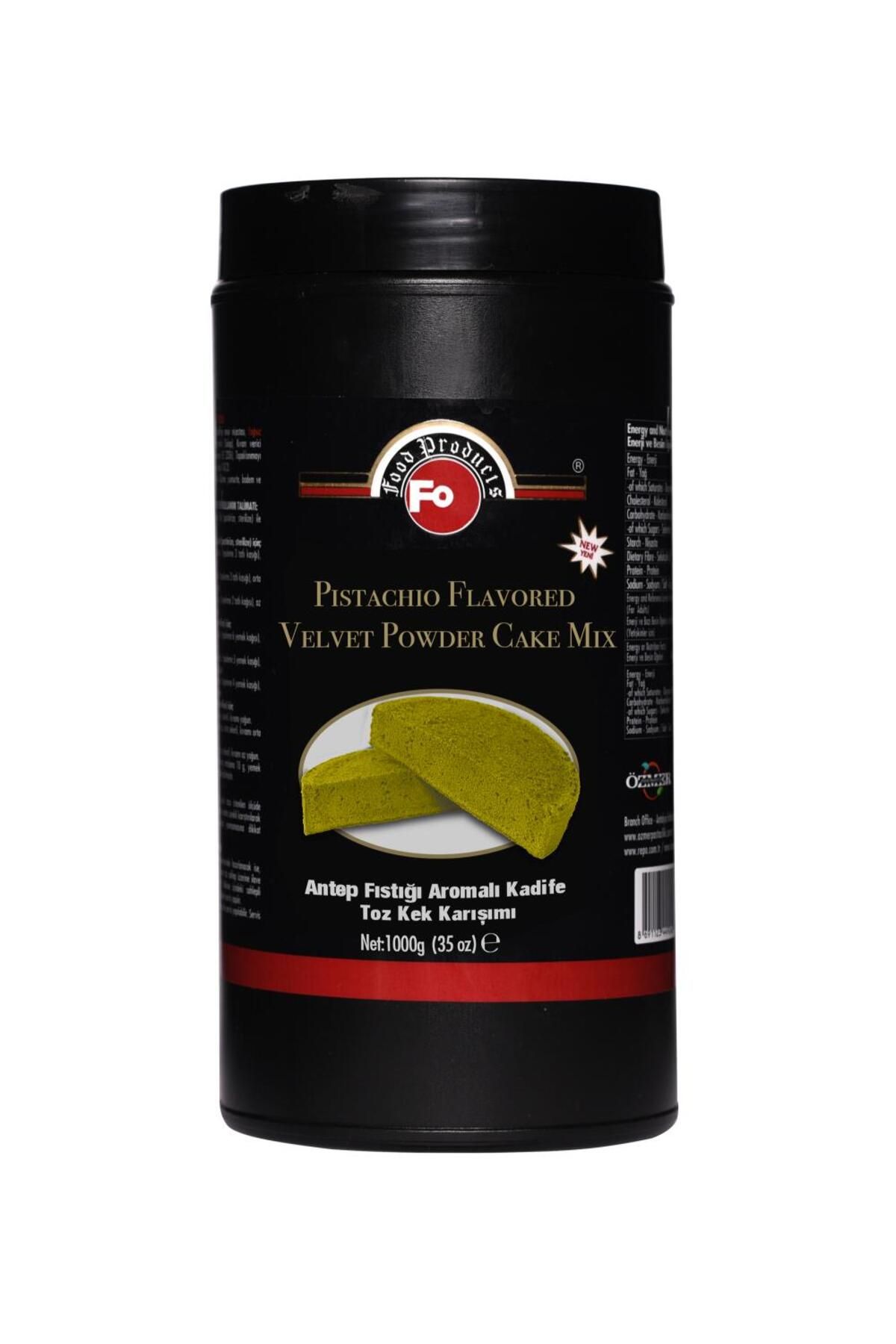 FO Antep Fıstığı Aromalı Kadife Kek Karışımı 1 Kg