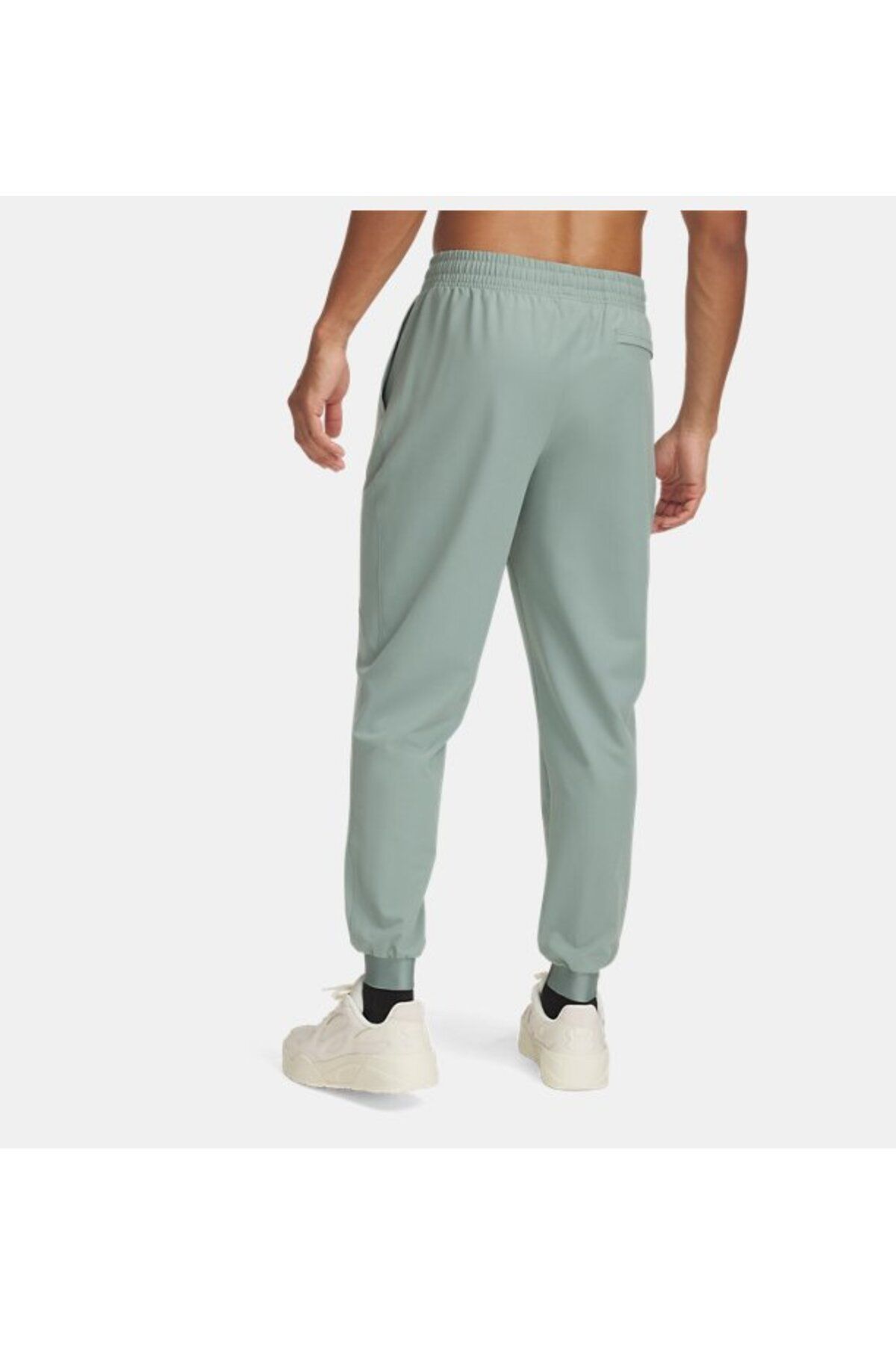شلوار گرمکن ورزشی سبز مردانه خدمات UA غیرقابل توقف بافته شده شش 348 Under Armour