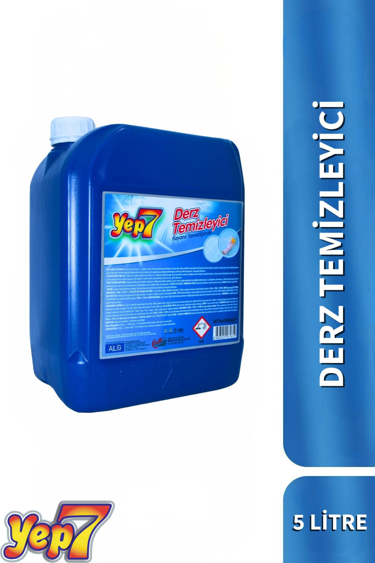 YEP7 DERZ TEMİZLEYİCİ 5000 ML