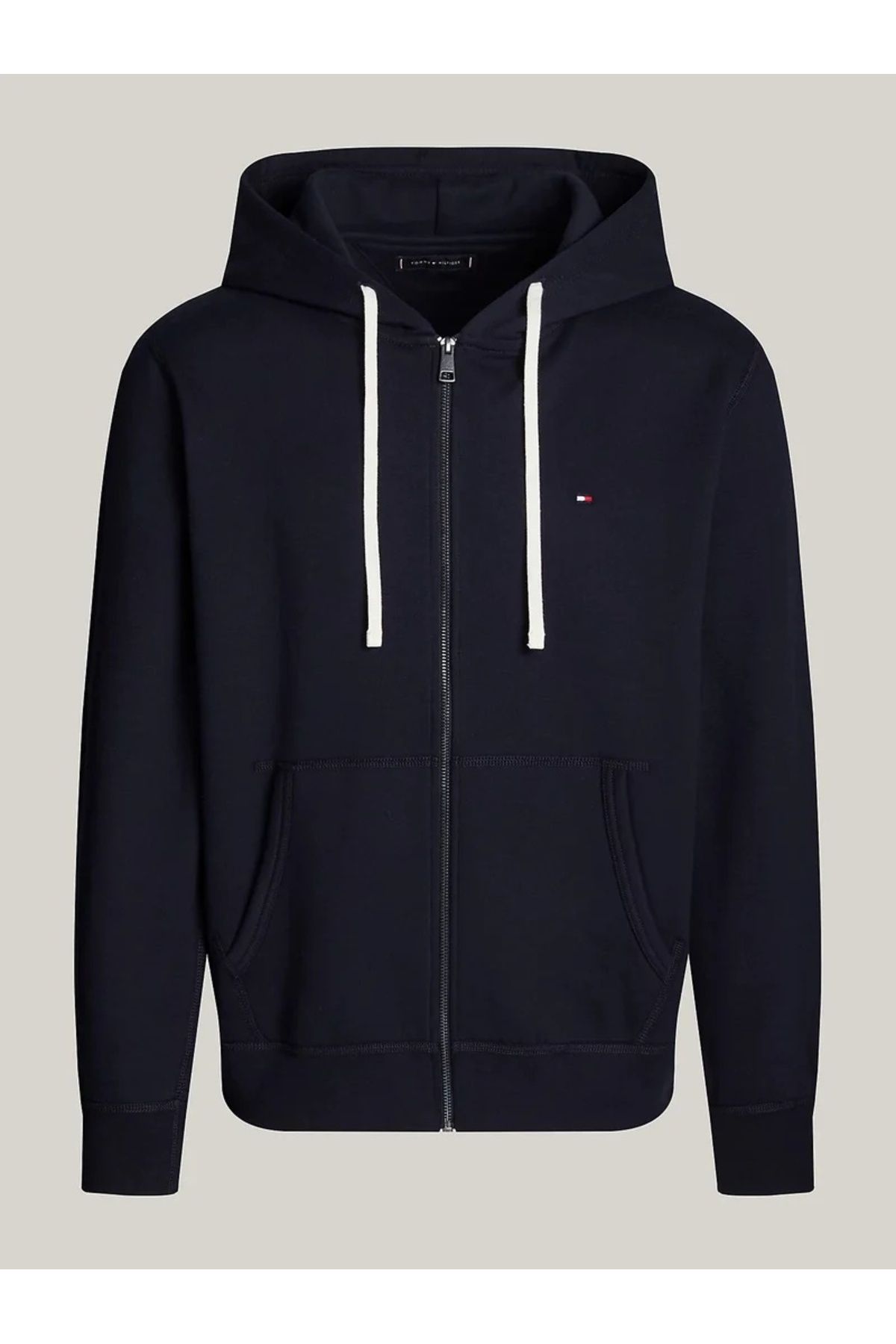 Tommy Hilfiger Lacivert  ESSENTIAL TERRY ZIP THROUGH Sweatshirt