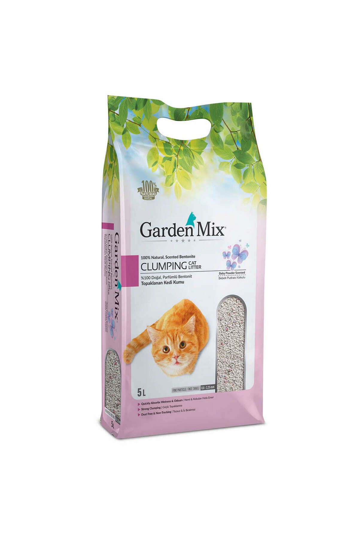 Gardenmix Bentonit Bebek Pudrası İnce 5l GLSTD