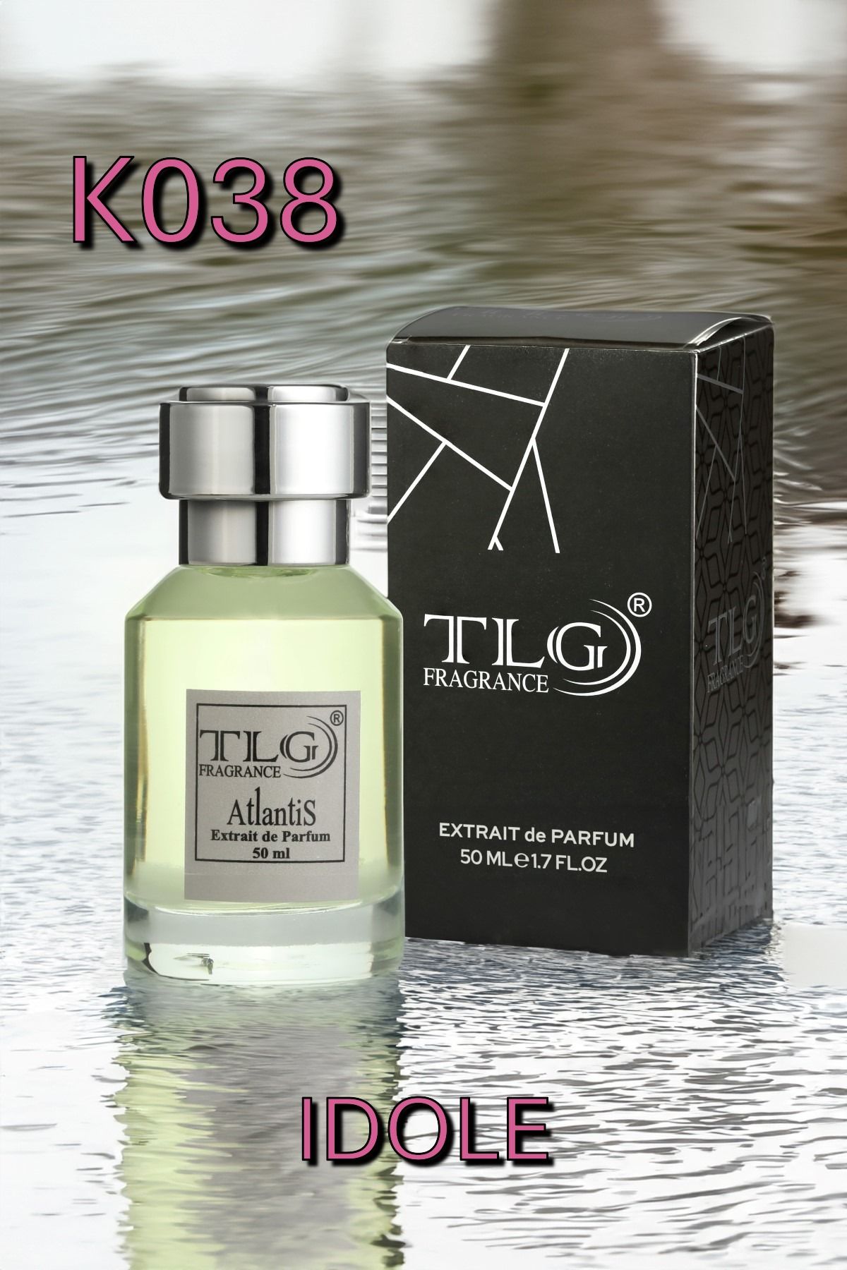 TLG K038 TLG Idole Extrait Kadın Parfümü, 50 ml