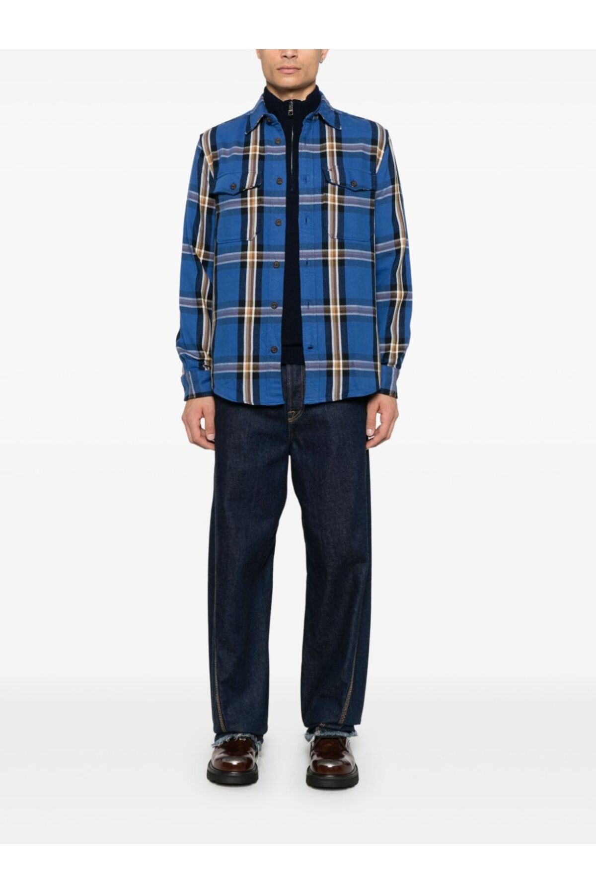 Tommy Hilfiger HEAVY BRUSHED CHECK RF SHIRT