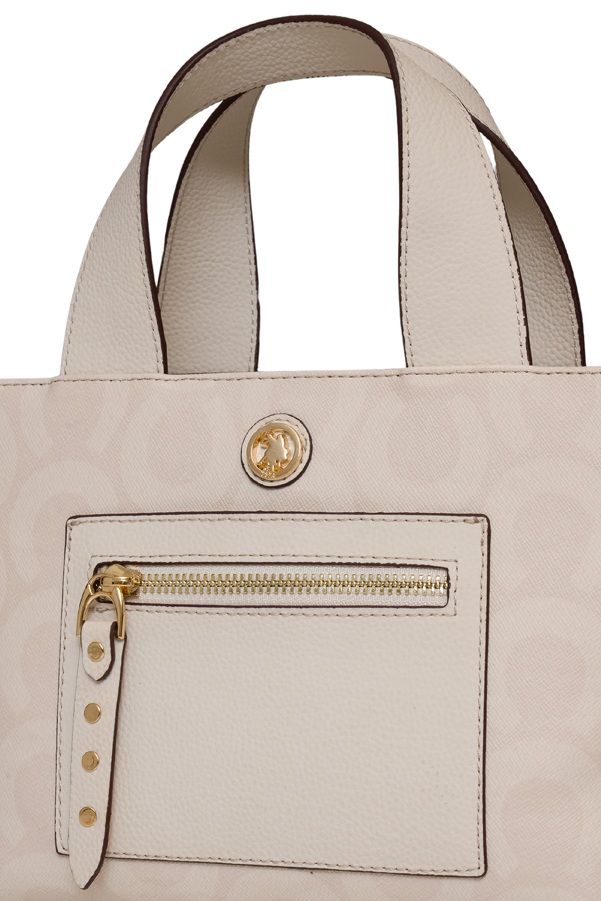 U.S. Polo Assn.-Women's Messenger Bag Ecru - Us25150 4