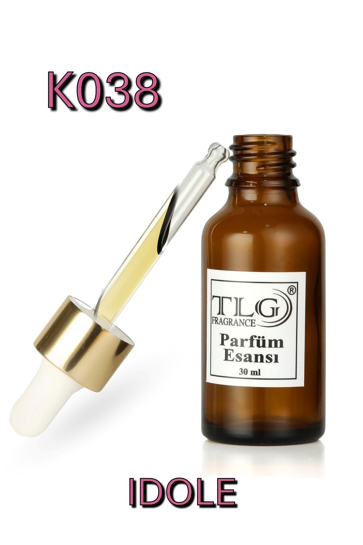 TLG K038 TLG Idole Alkolsüz Kadın Parfüm Esansı, 30 ml