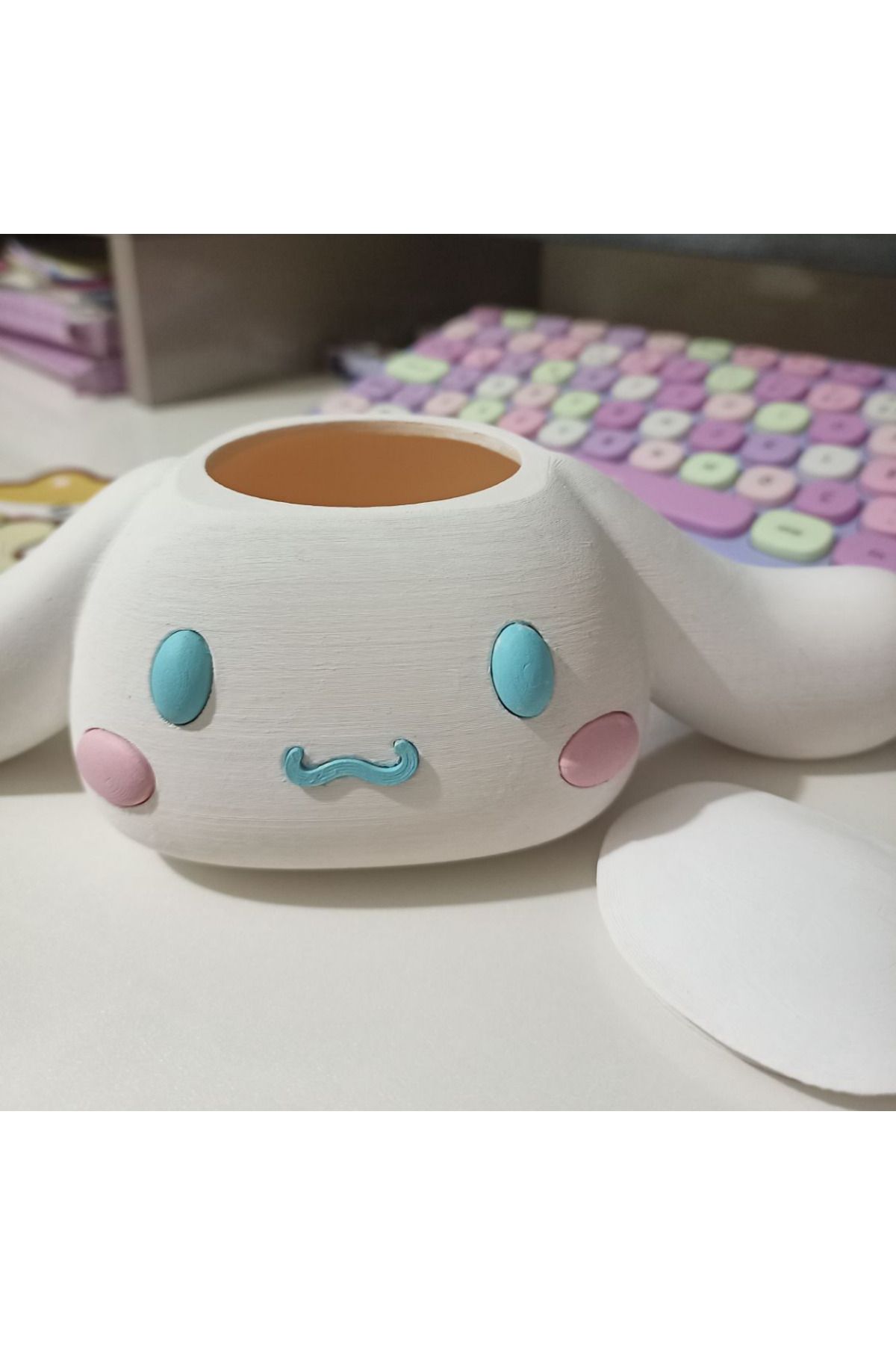 nihonwosekai Sanrio Cinnamoroll Sevimli Saklama Kutusu Kalemlik 3D Baskı