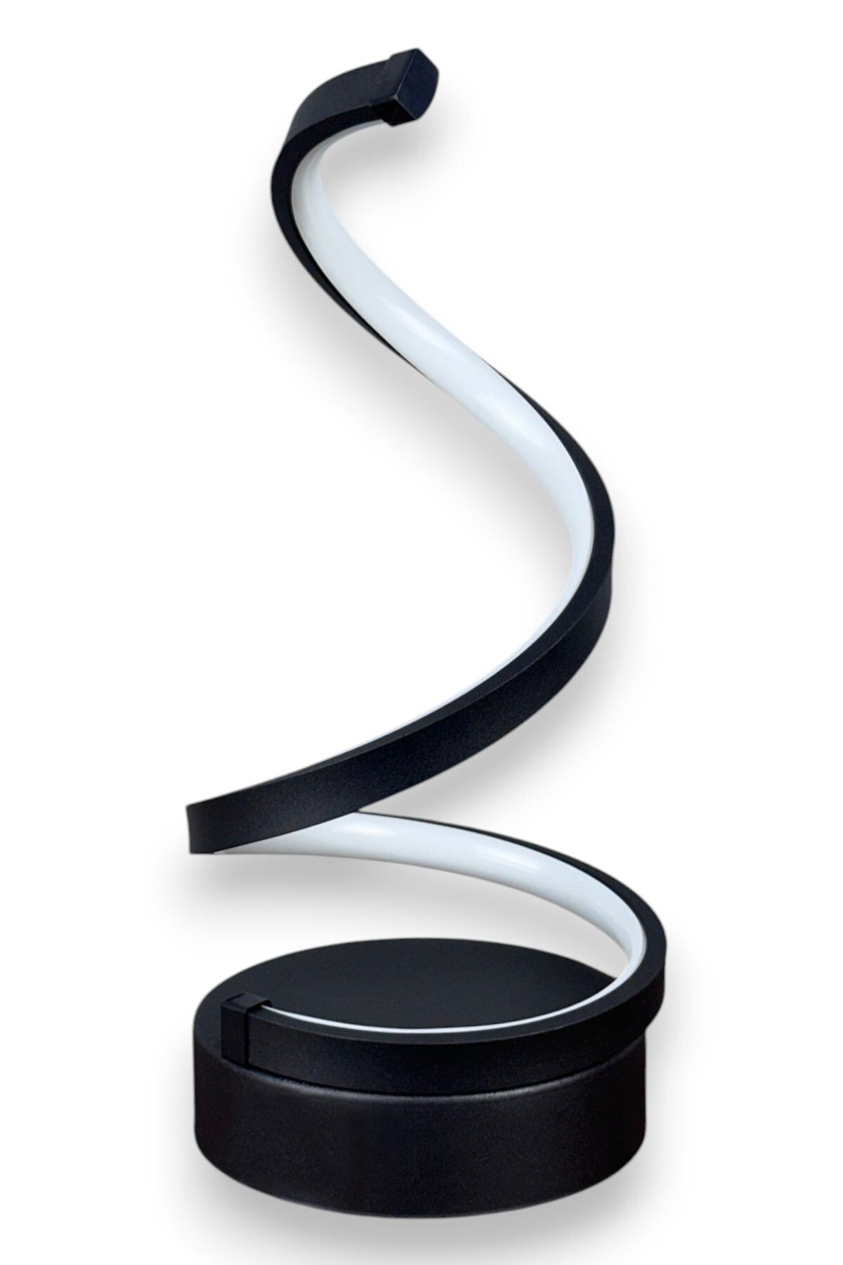 LEGACY-مصباح طاولة LED بتصميم عصري باللون الأسود - عاكس الضوء - ضوء ليلي 3