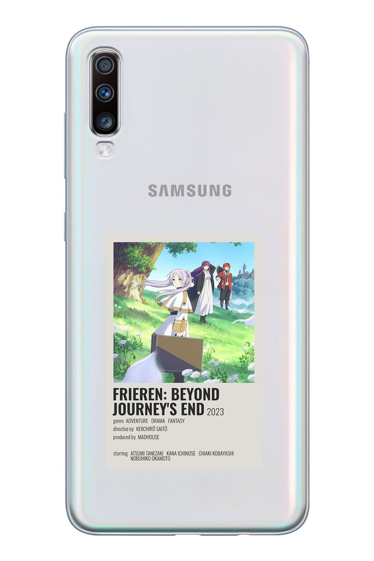 TechTree SAMSUNG Galaxy A50 / A30S Uyumlu Frieren: Beyond Journey's End Tasarımlı Şeffaf Silikon Kılıf