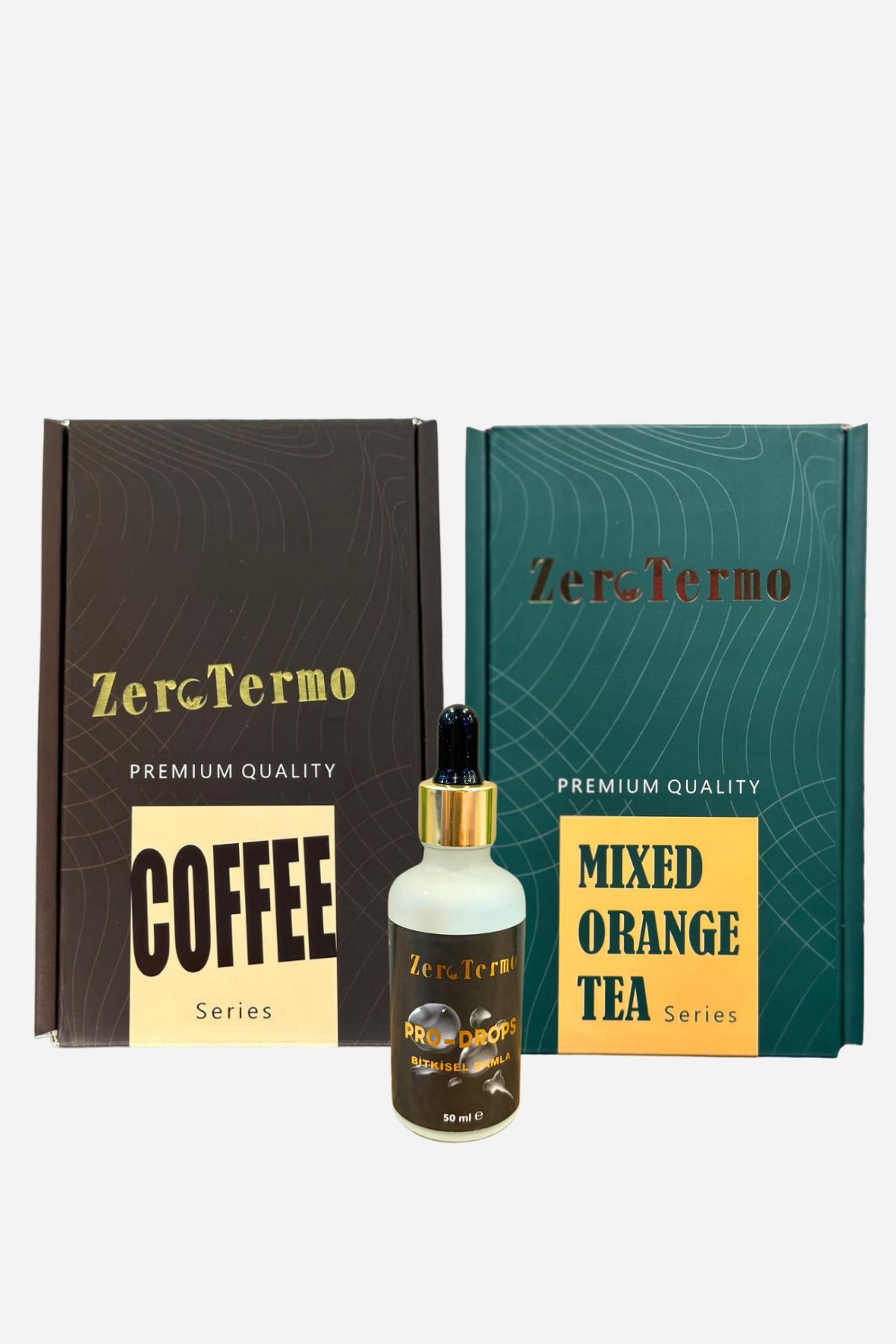 ZEROTERMO COFFEE & DETOX SET - PRO DROPS DAMLA HEDİYELİ